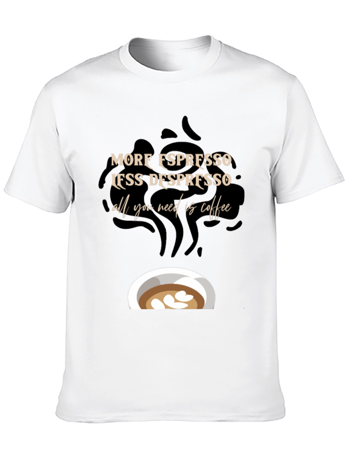 Espresso Coffee Graphic T-Shirt - 10