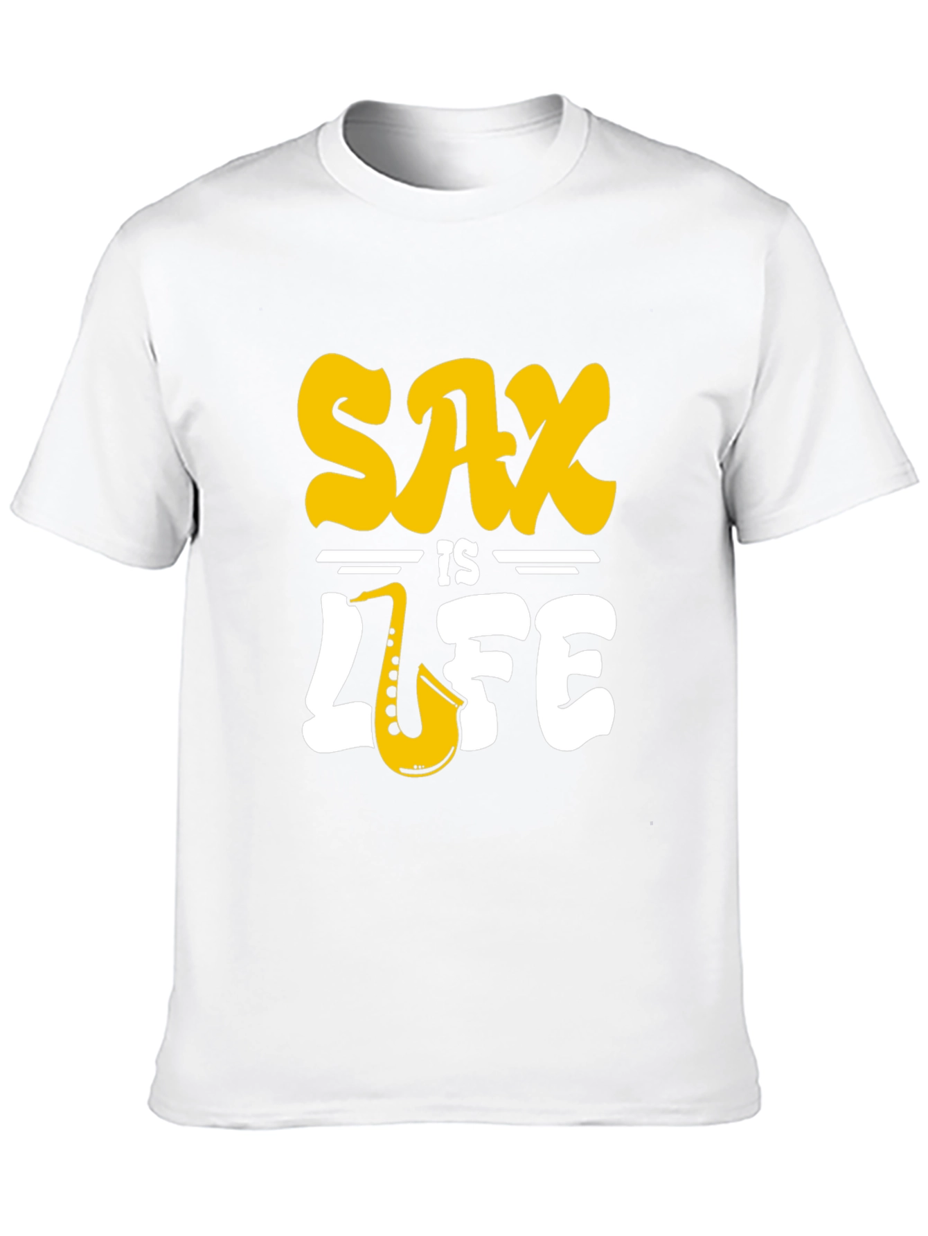 Black Sax is Life Graphic T-Shirt view 10