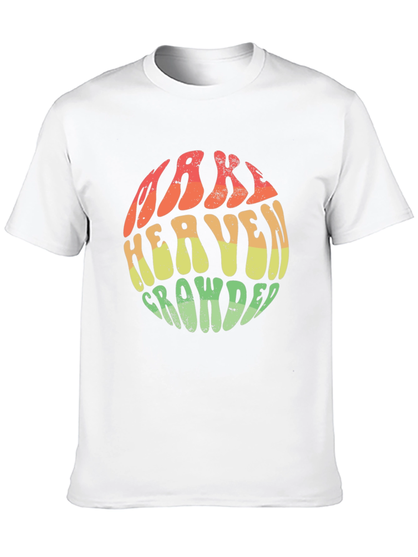 Black Make Heaven Crowded Graphic Tee view 10