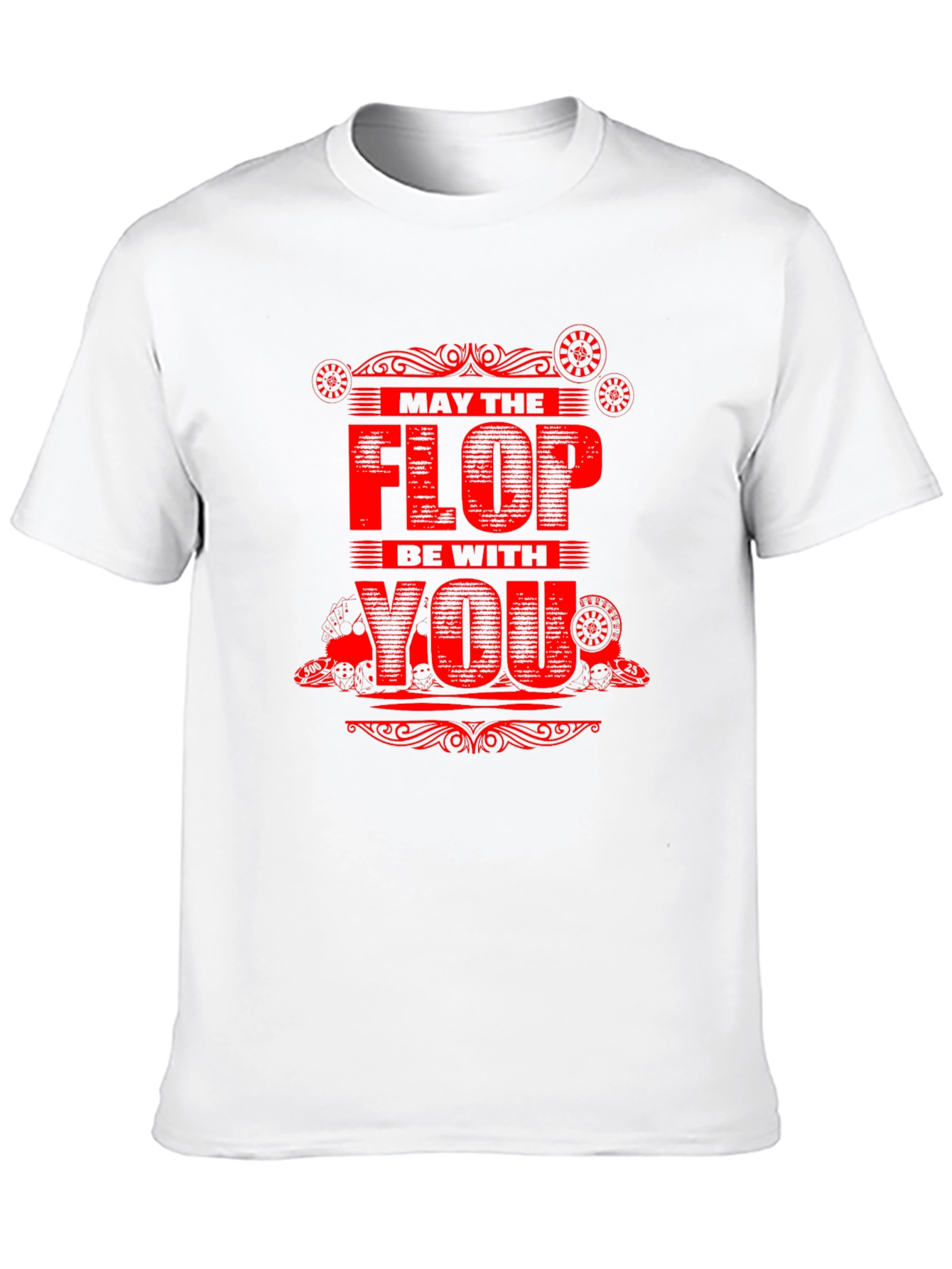 Black May The Flop Be With You - Novelty Graphic Tee view 10