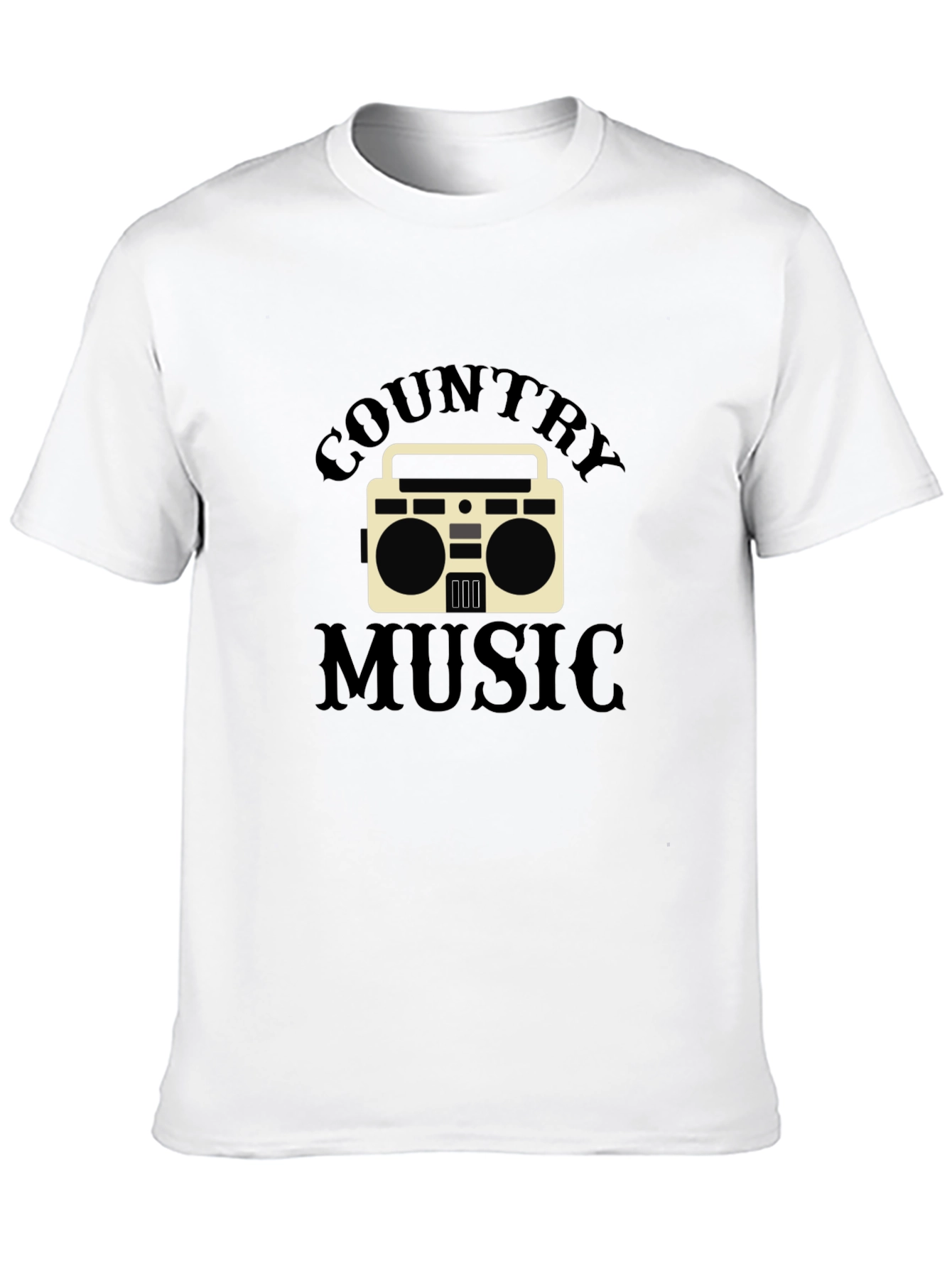 Black Country Music Graphic T-Shirt view 10