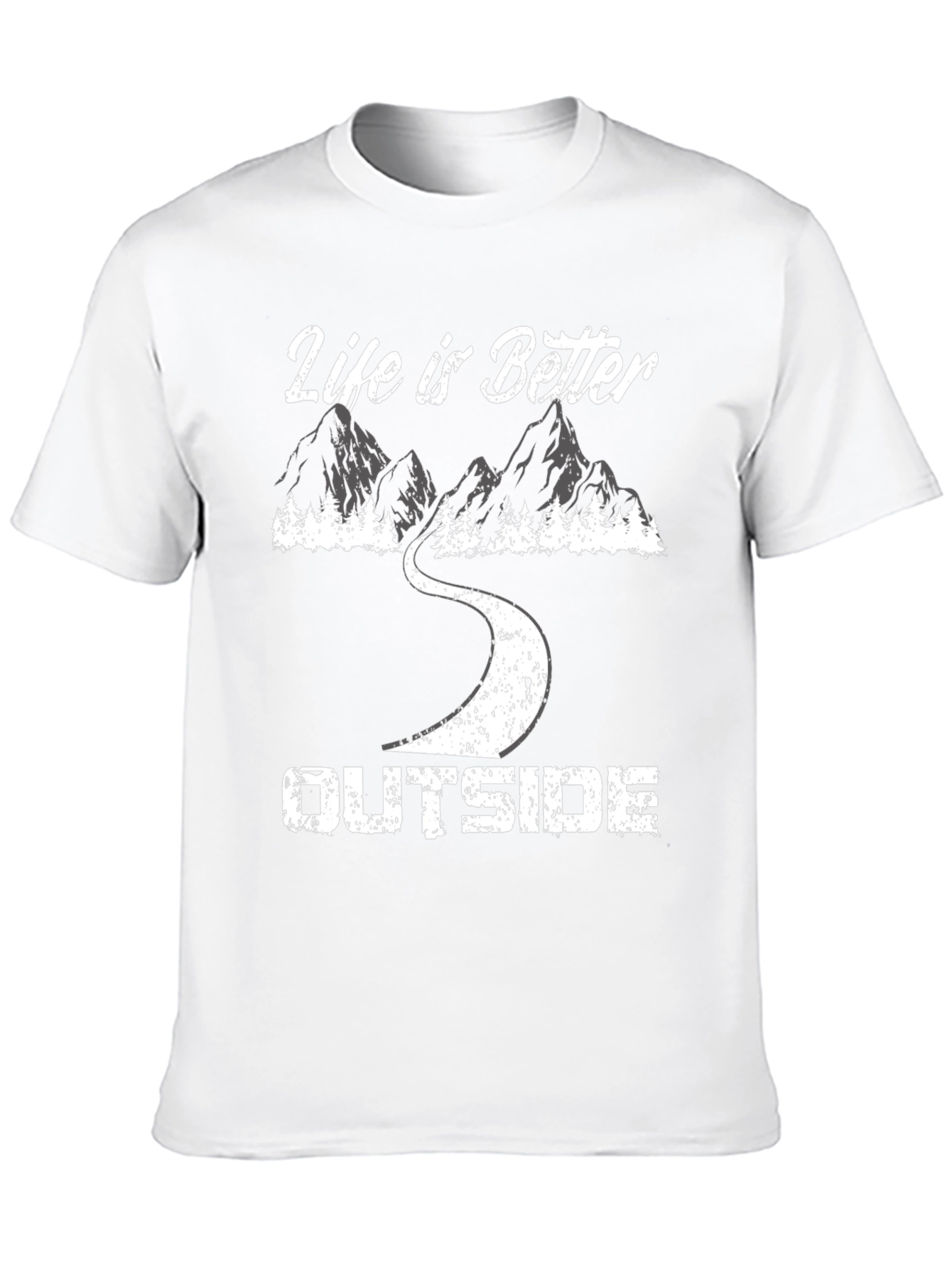 Black Life is Better Outside T-Shirt - Adventure Ready! view 10
