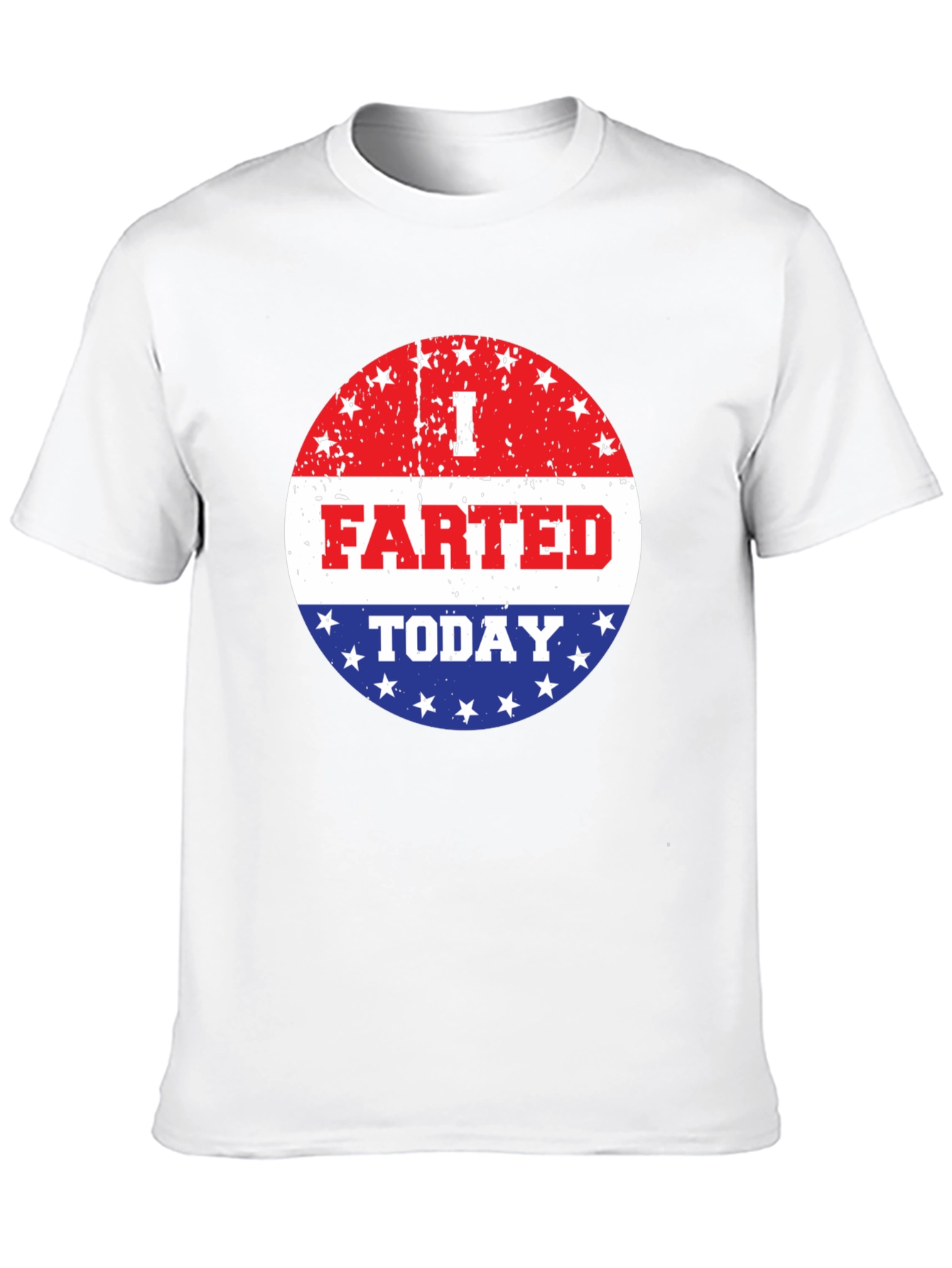 Black I Farted Today Graphic T-Shirt - Funny Slogan Tee view 10