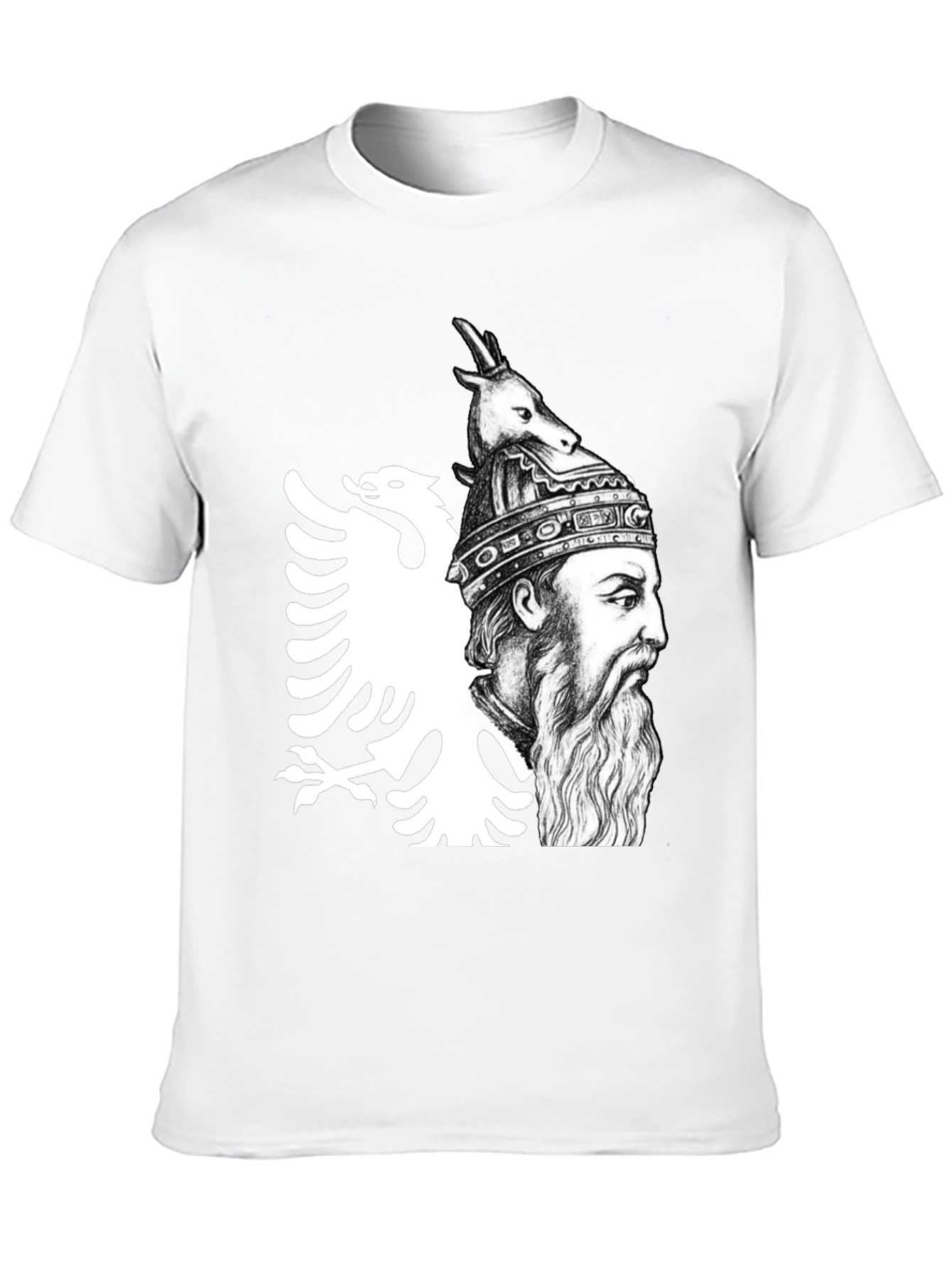 Albanian Hero Graphic T-Shirt - 10