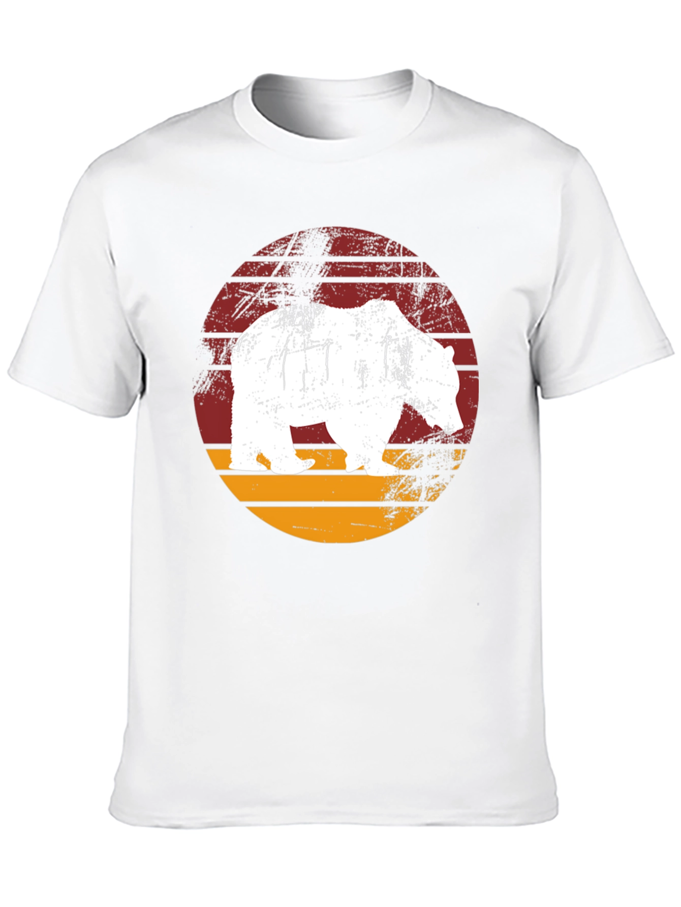 Black Bear Graphic Print Crew Neck T-Shirt view 10