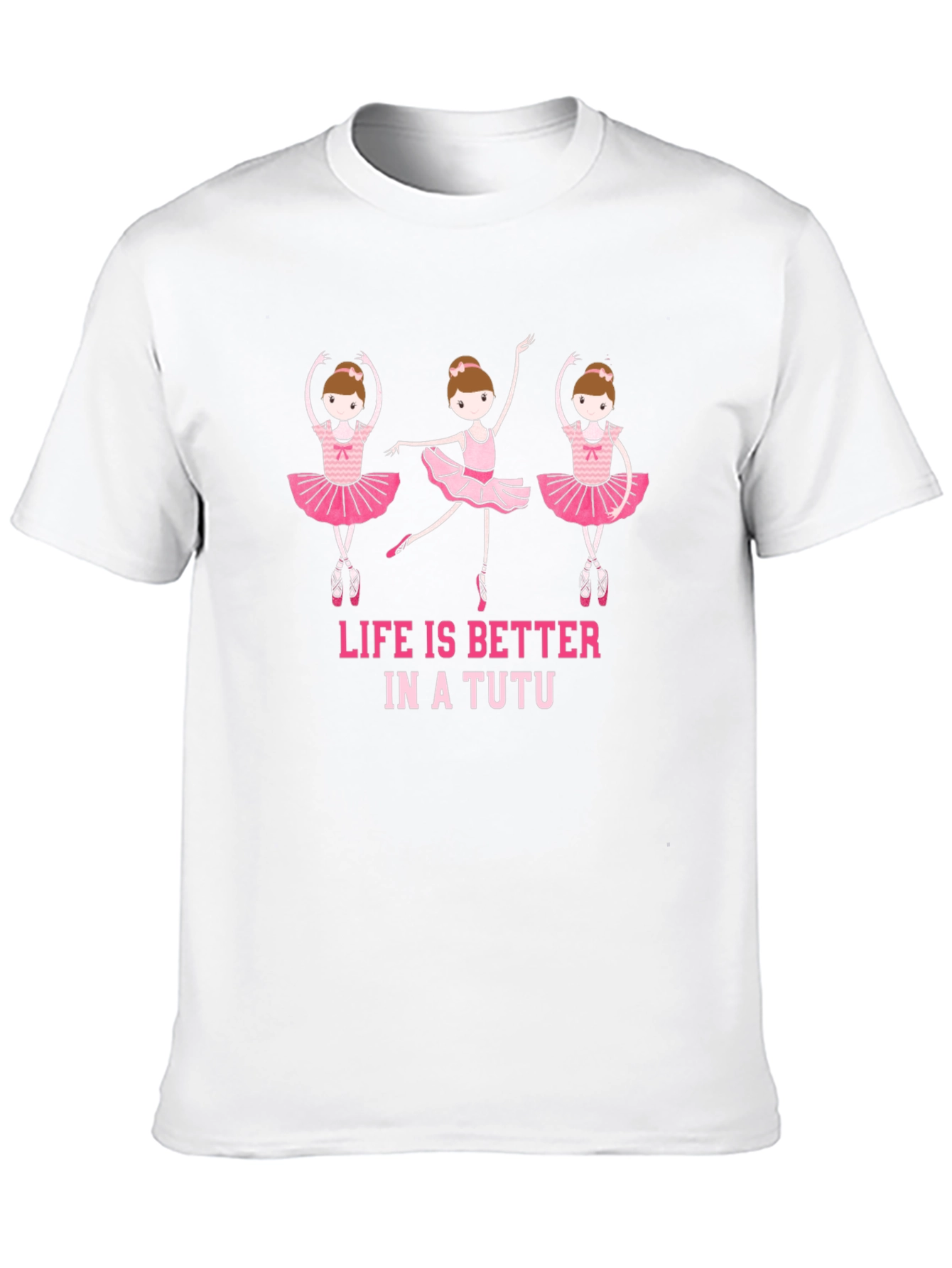 Black Ballerina T-Shirt - Life Is Better In A Tutu view 10