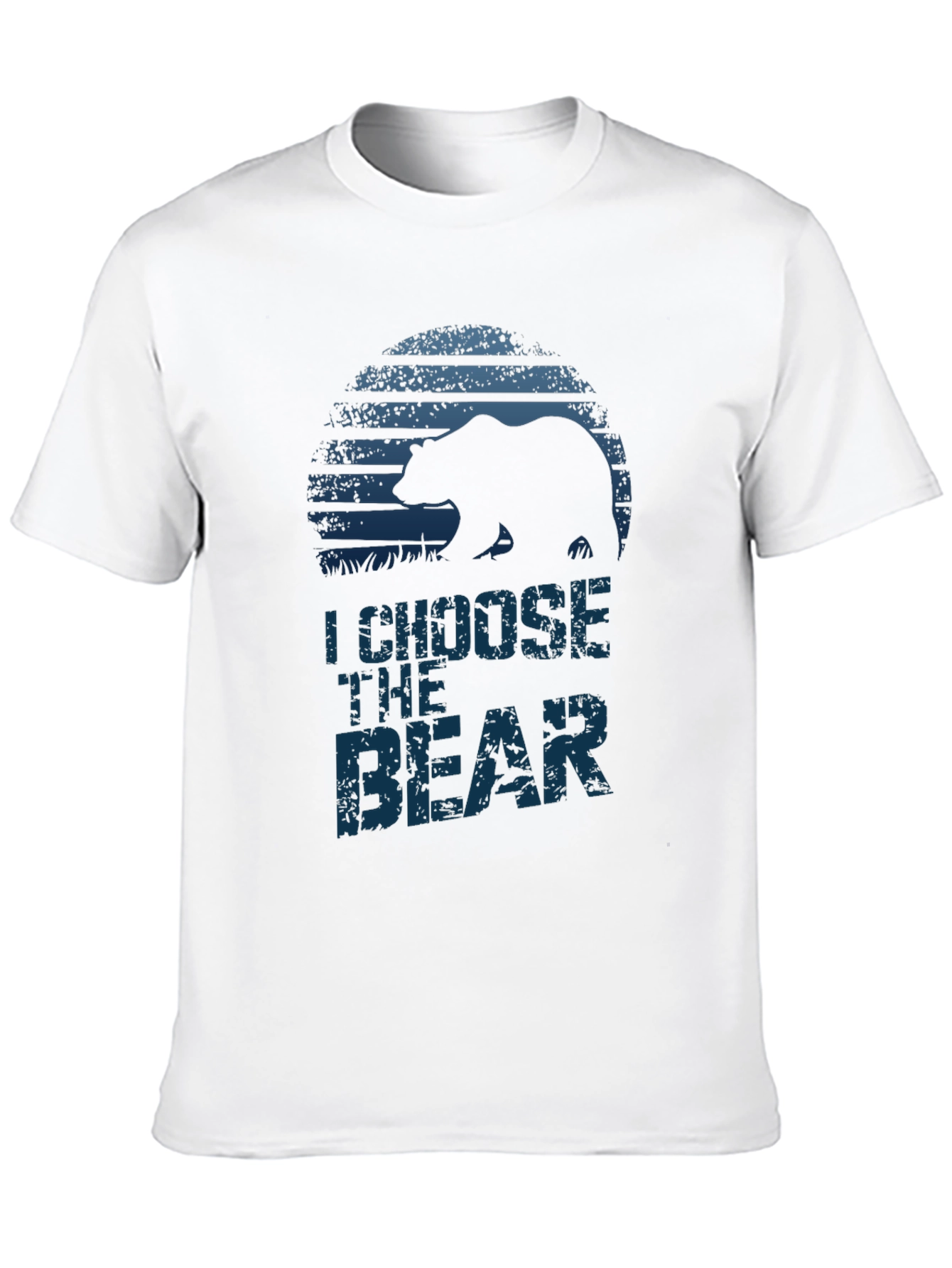 Black I Choose The Bear Graphic T-Shirt view 10