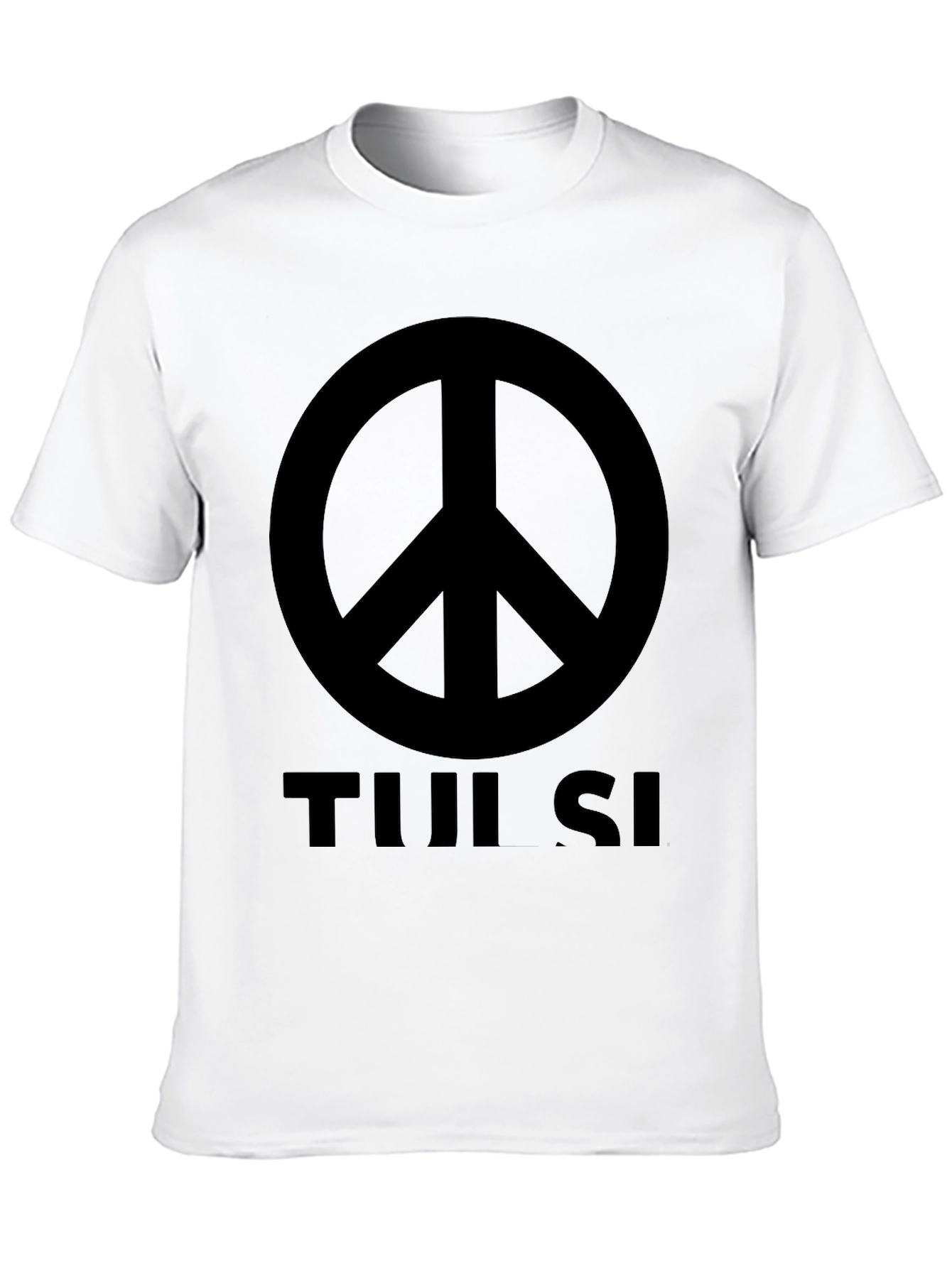 Black Peace Symbol T-Shirt view 10