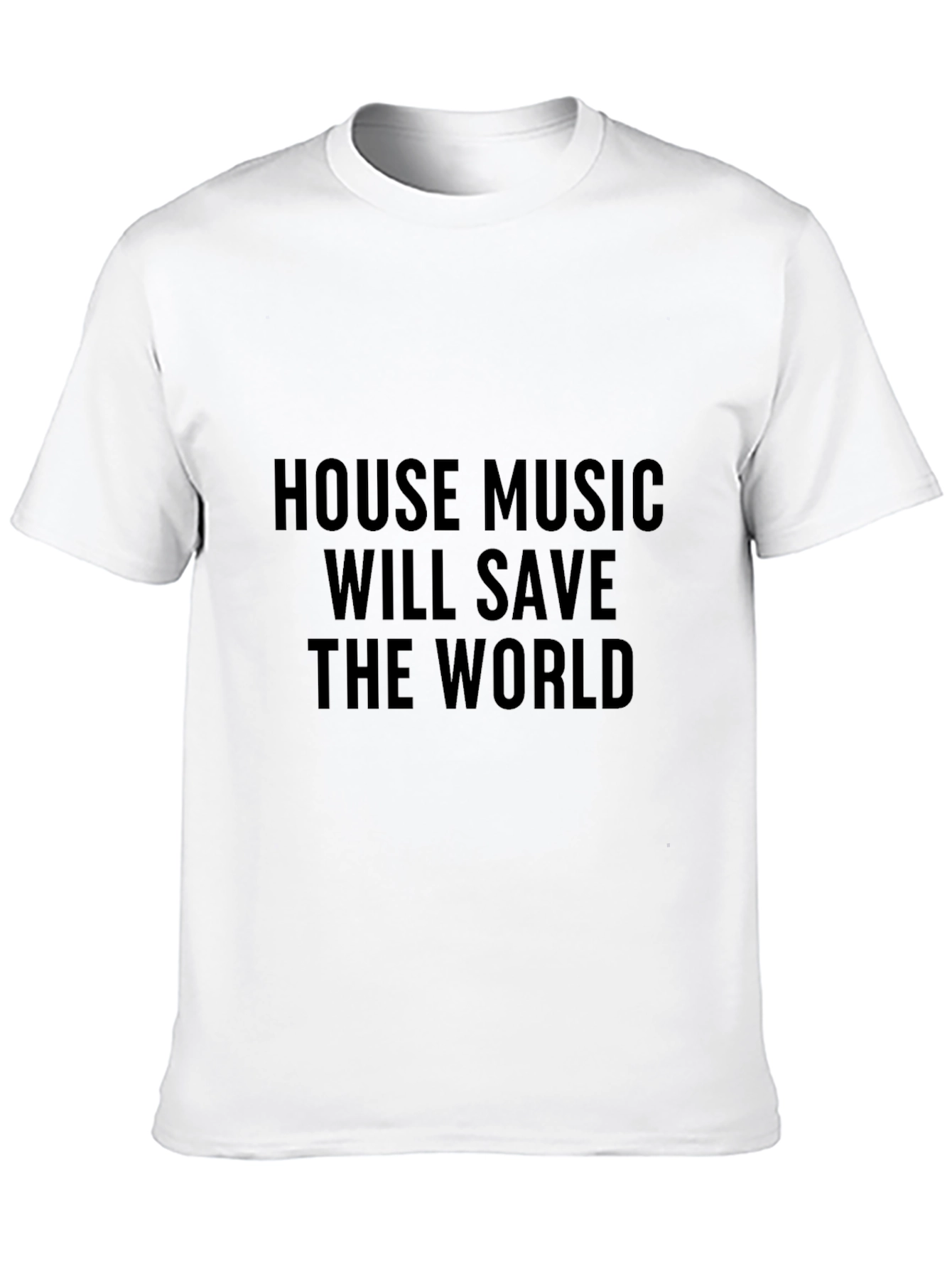 Black House Music Will Save The World T-Shirt view 10