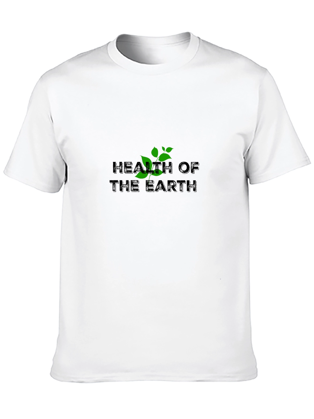 Black Health of the Earth Graphic Tee - Black view 10