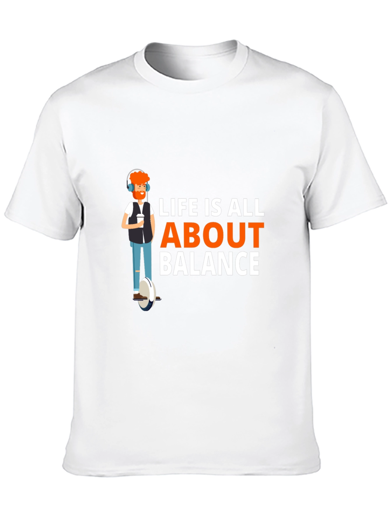 Black Life is All About Balance Graphic T-Shirt view 10