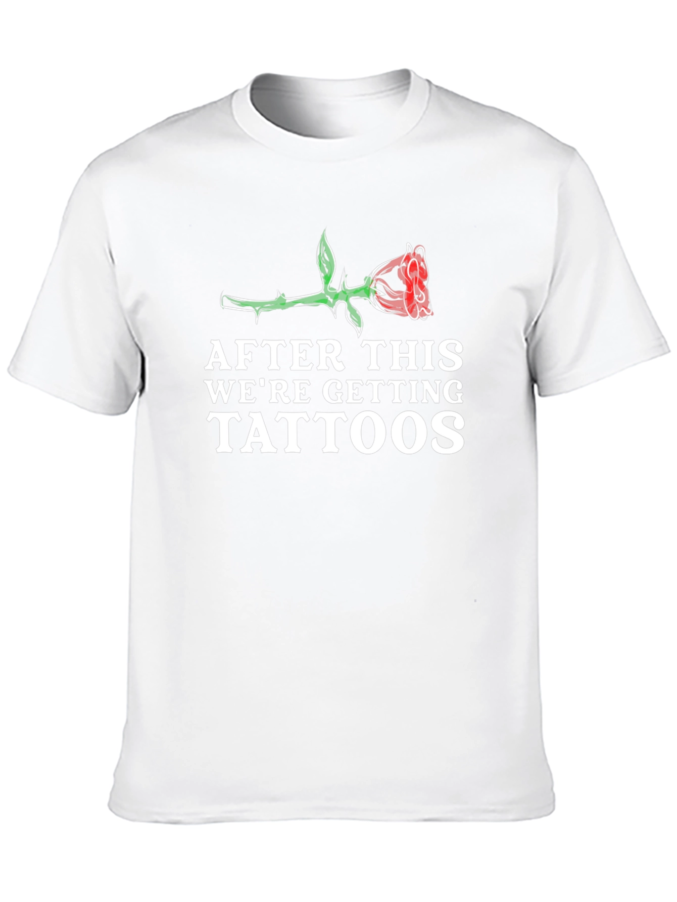 Black Funny Tattoo T-Shirt - After This We're Getting Tattoos view 10