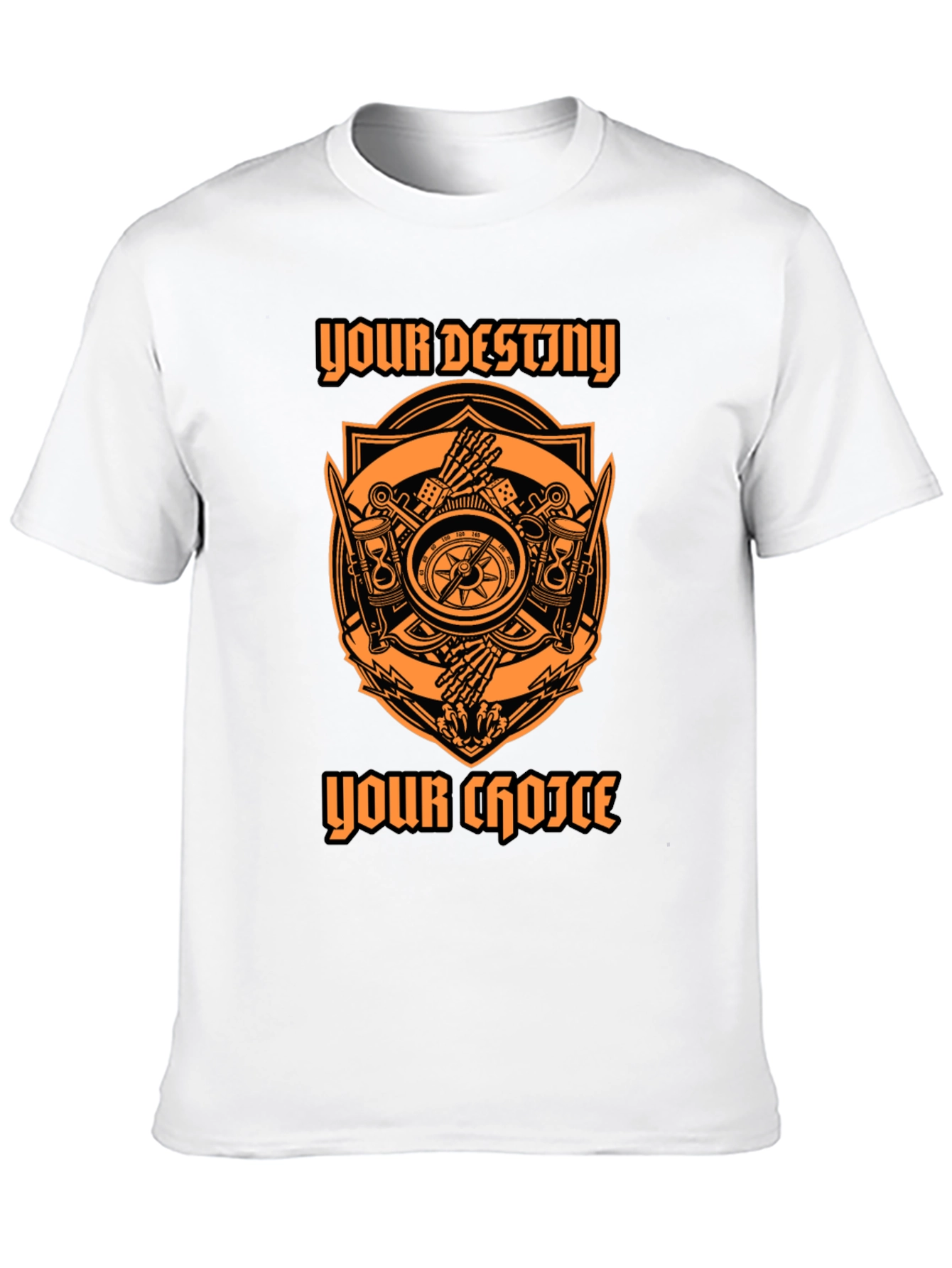 Black Destiny Choice Graphic Tee - Black view 10