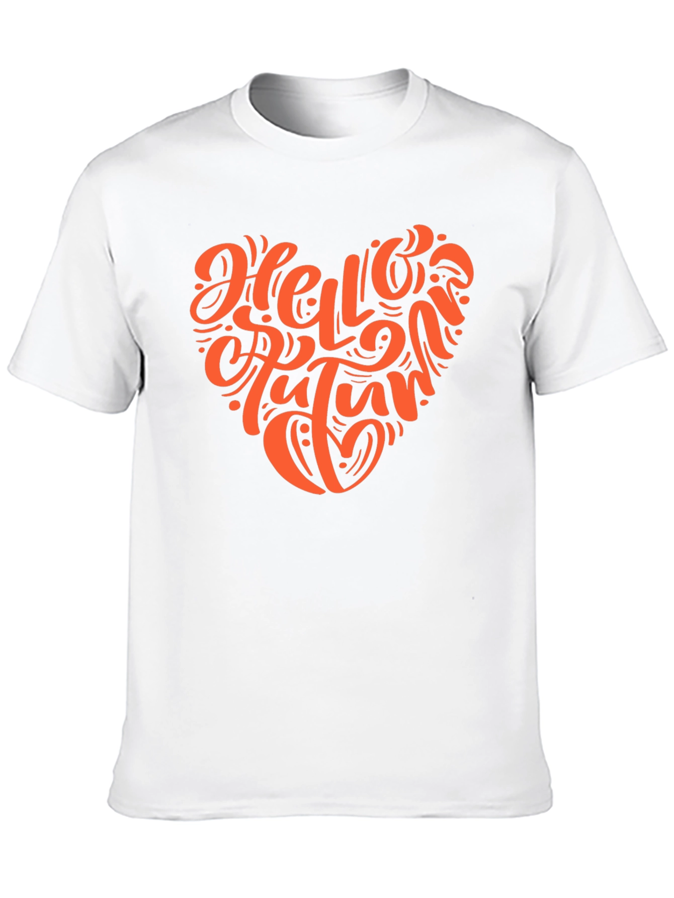 Black Hello Autumn Black T-Shirt view 10