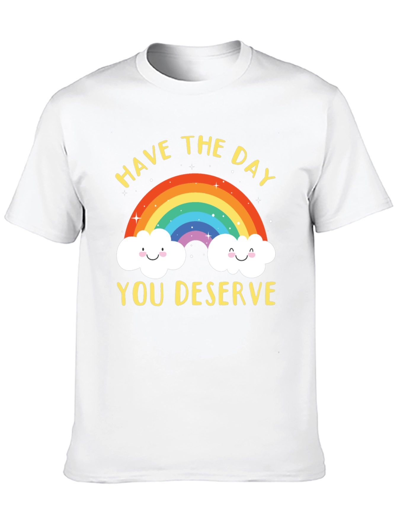 Black Rainbow Graphic T-Shirt - Have the Day You Deserve view 10