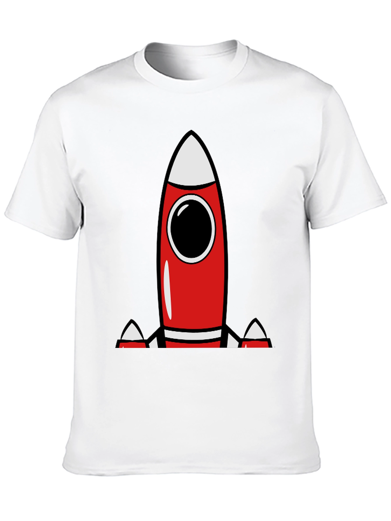 Black Rocket T-Shirt - Blast Off in Style! view 10