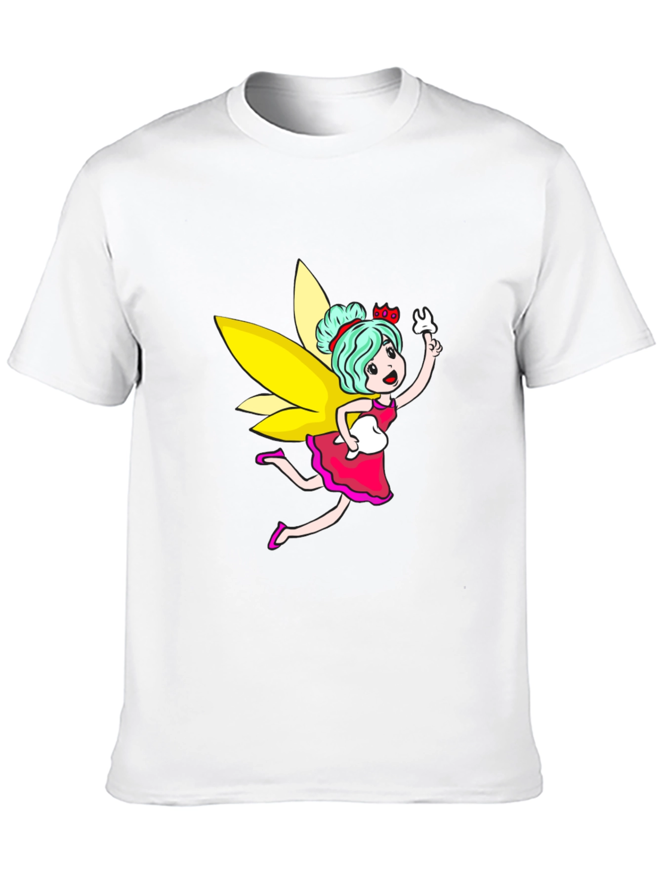 Black Tooth Fairy Graphic Black T-Shirt view 10