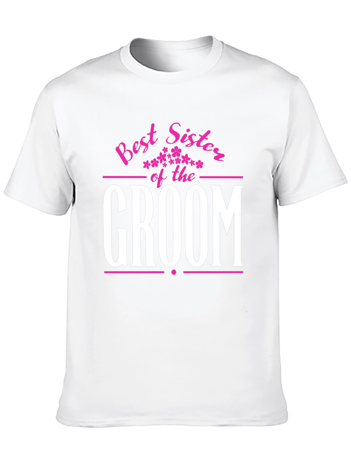 Best Sister of the Groom T-Shirt - Wedding Party - 10