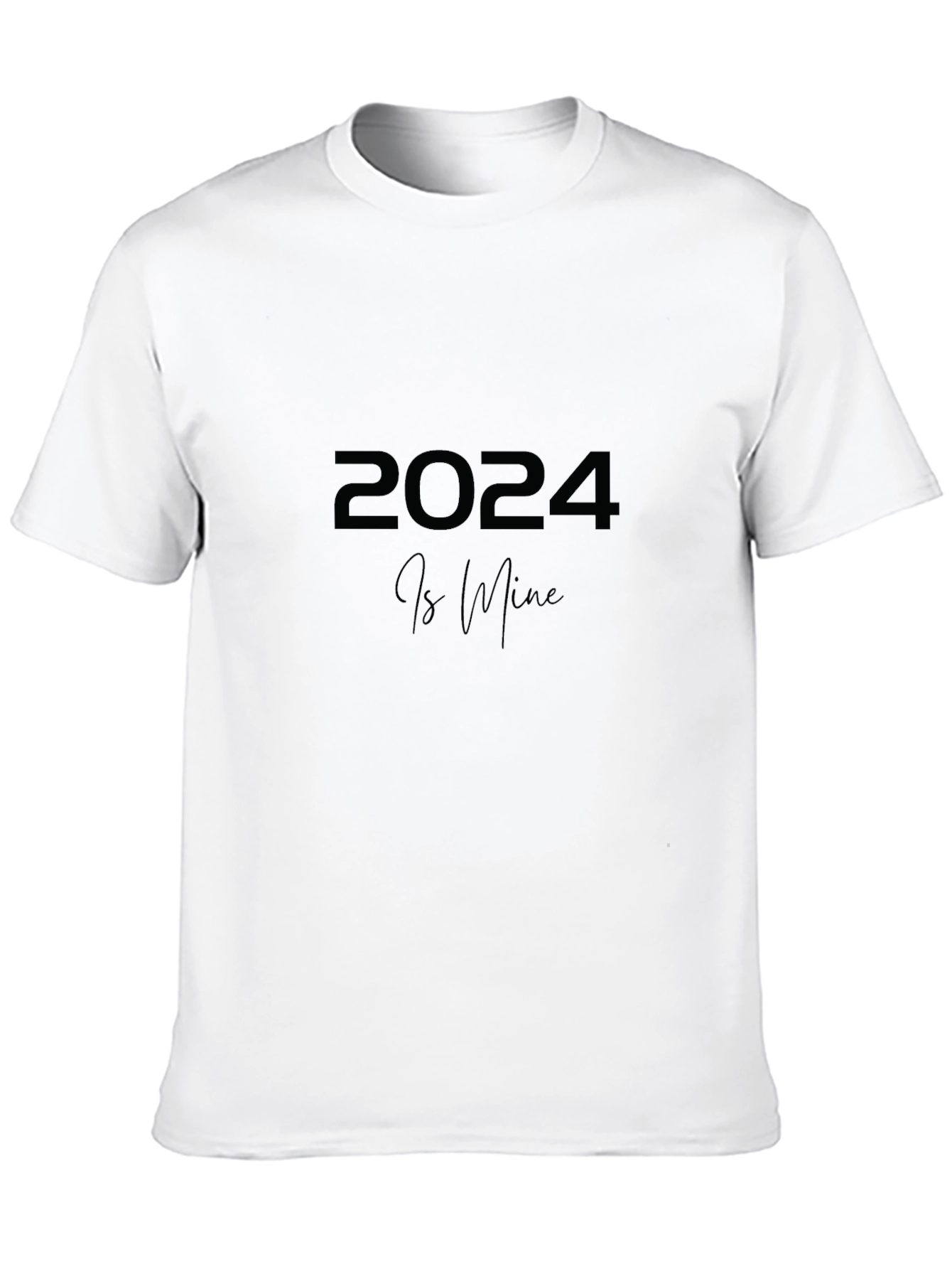 Black 2024 Is Mine Graphic T-Shirt - Black view 10