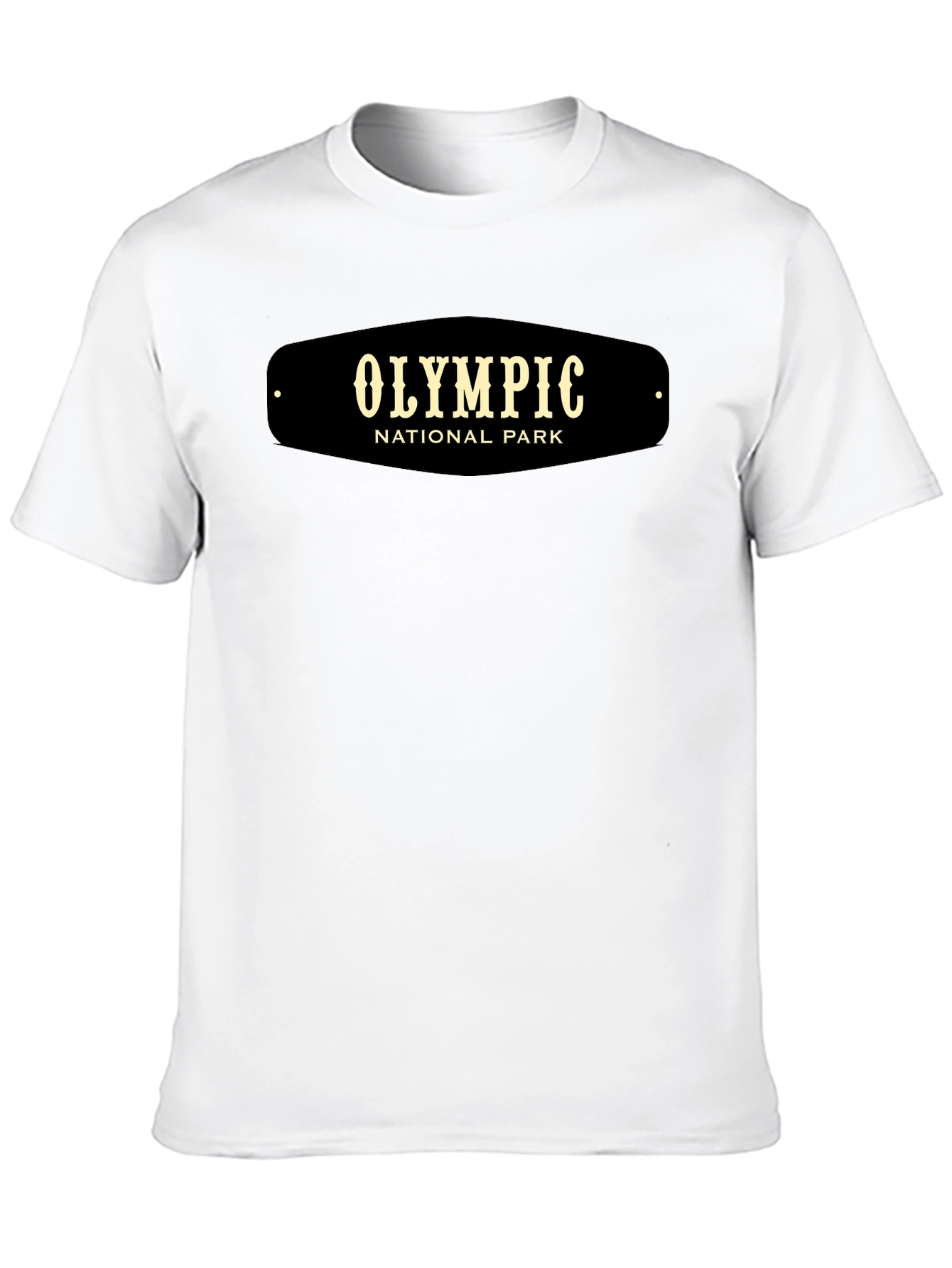 Black Olympic National Park Black T-Shirt view 10