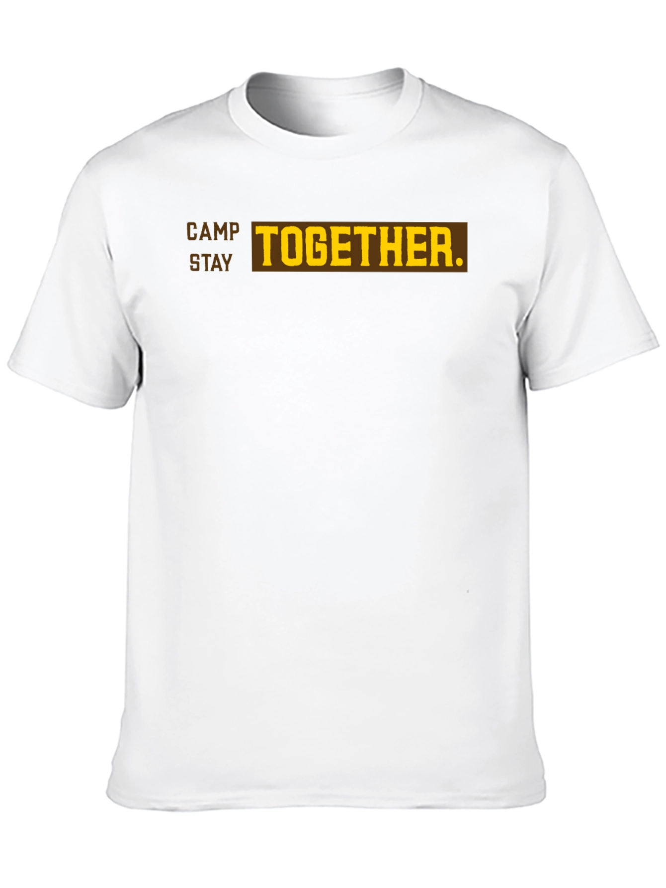 Black Camp Stay Together T-Shirt view 10