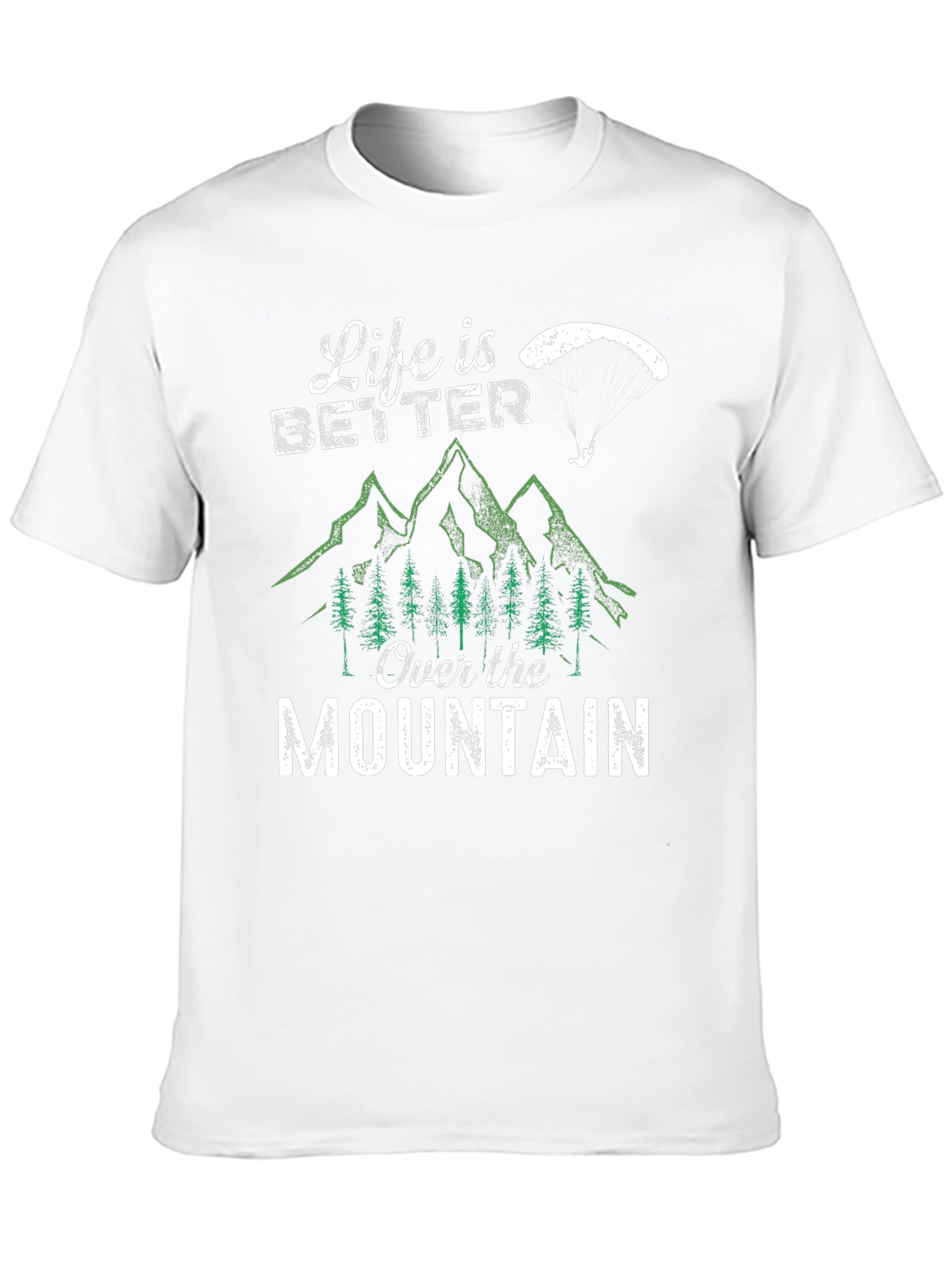 Black Life is Better Over the Mountain Graphic T-Shirt view 10