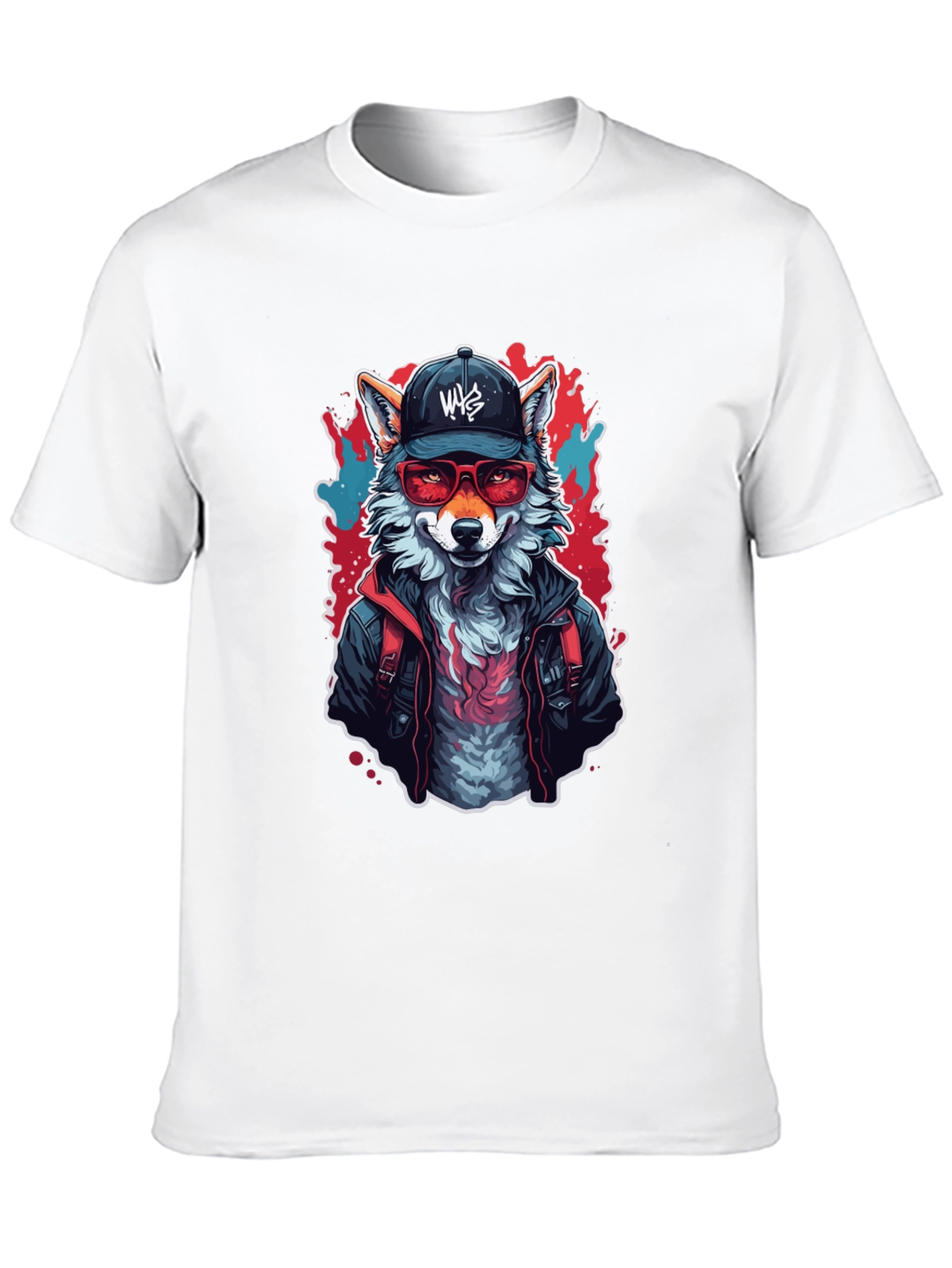 Urban Fox Graphic Tee - Cool Animal Design - 10