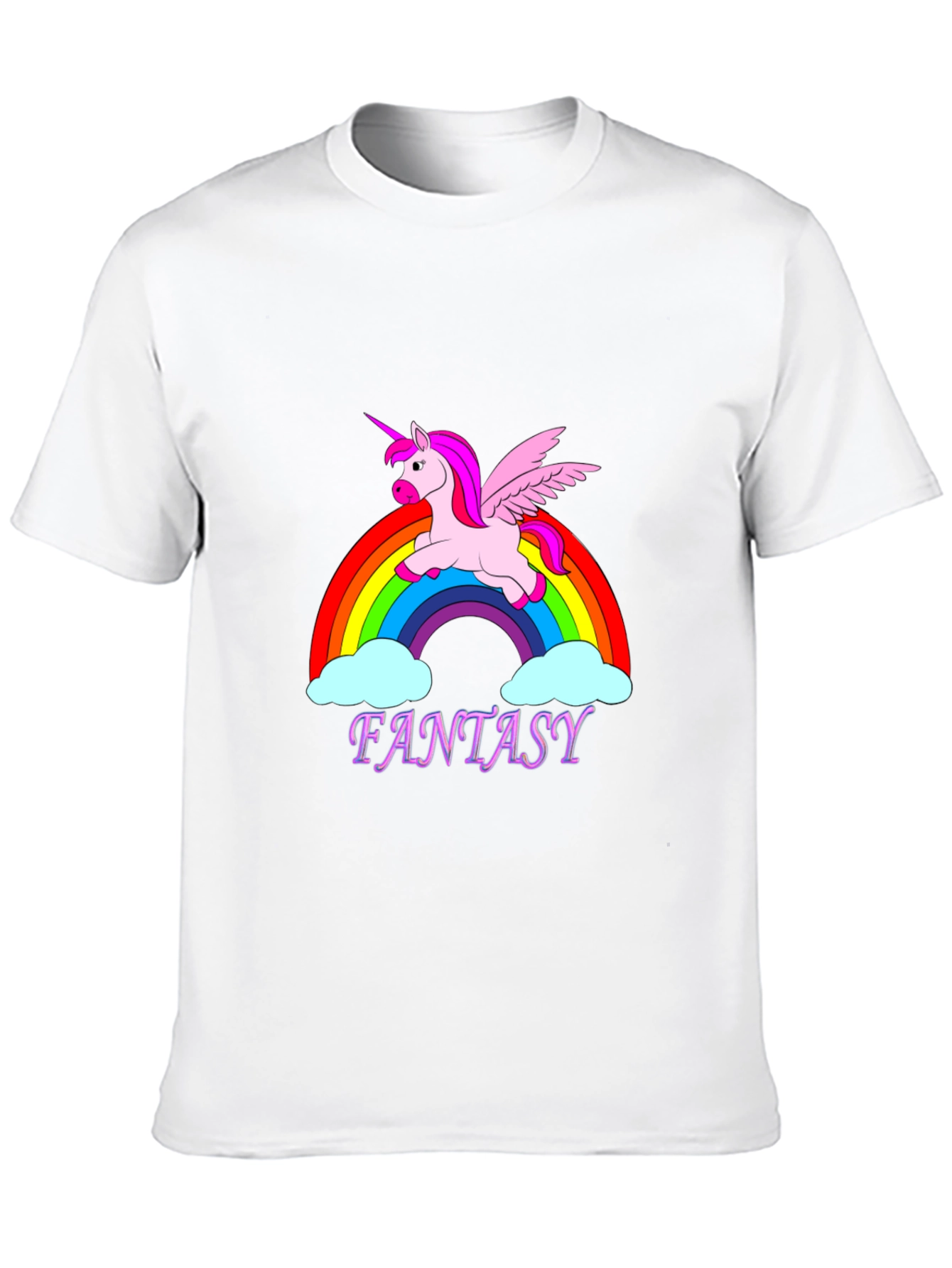 Unicorn Fantasy Rainbow Graphic T-Shirt - 10