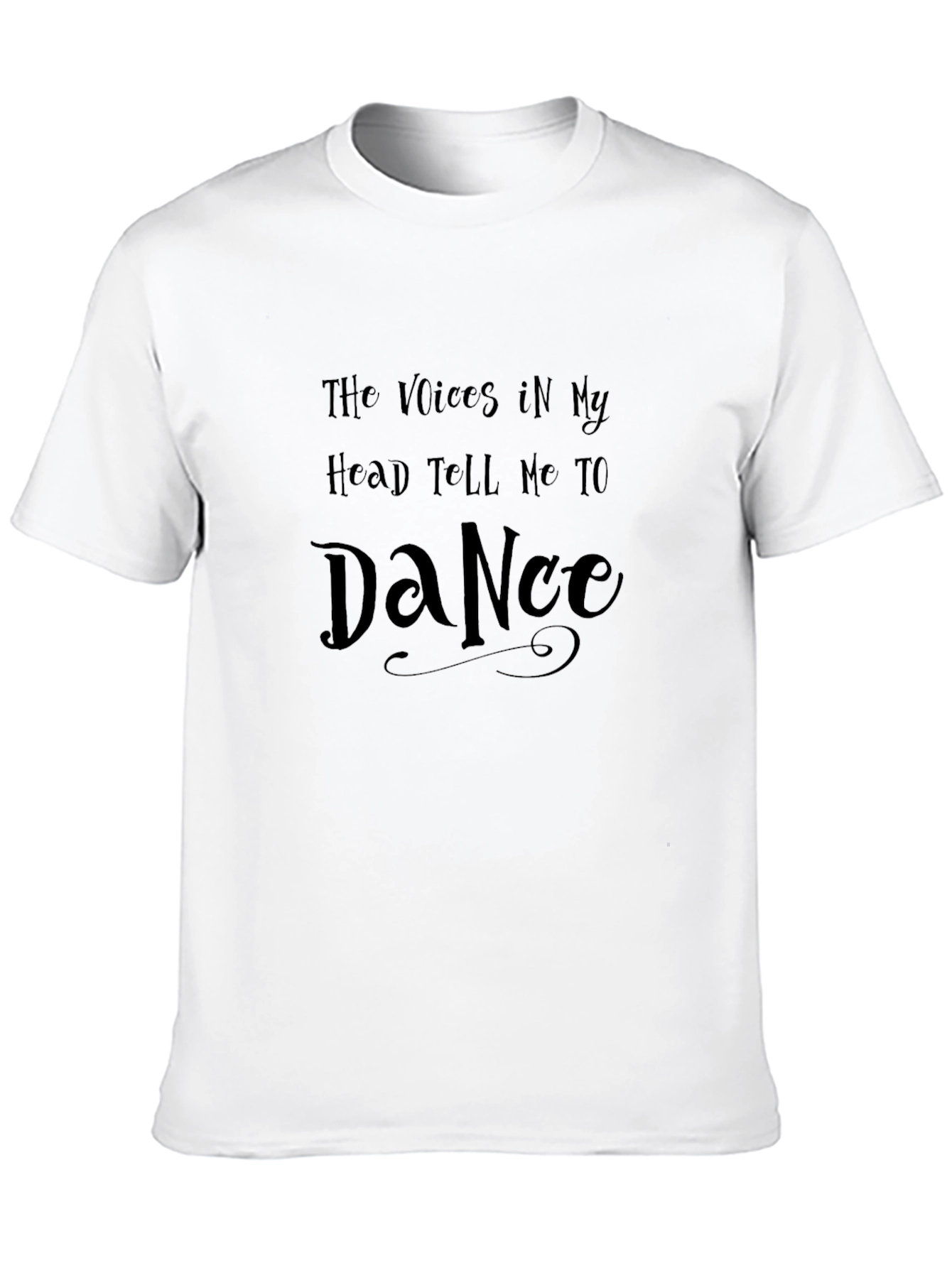 Black Dance T-Shirt: The Voices In My Head Tee view 10