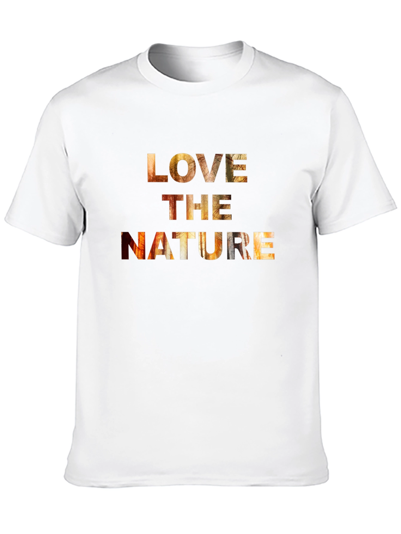 Black Love the Nature Black Graphic Tee view 10