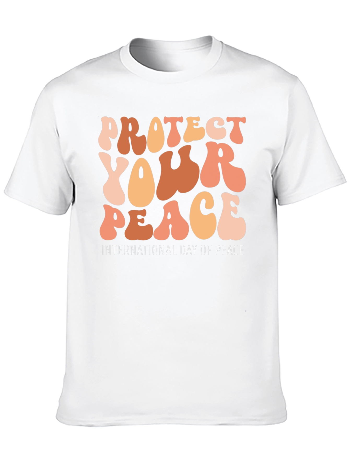 Black Peace Day T-Shirt - Protect Your Peace Graphic Tee view 10