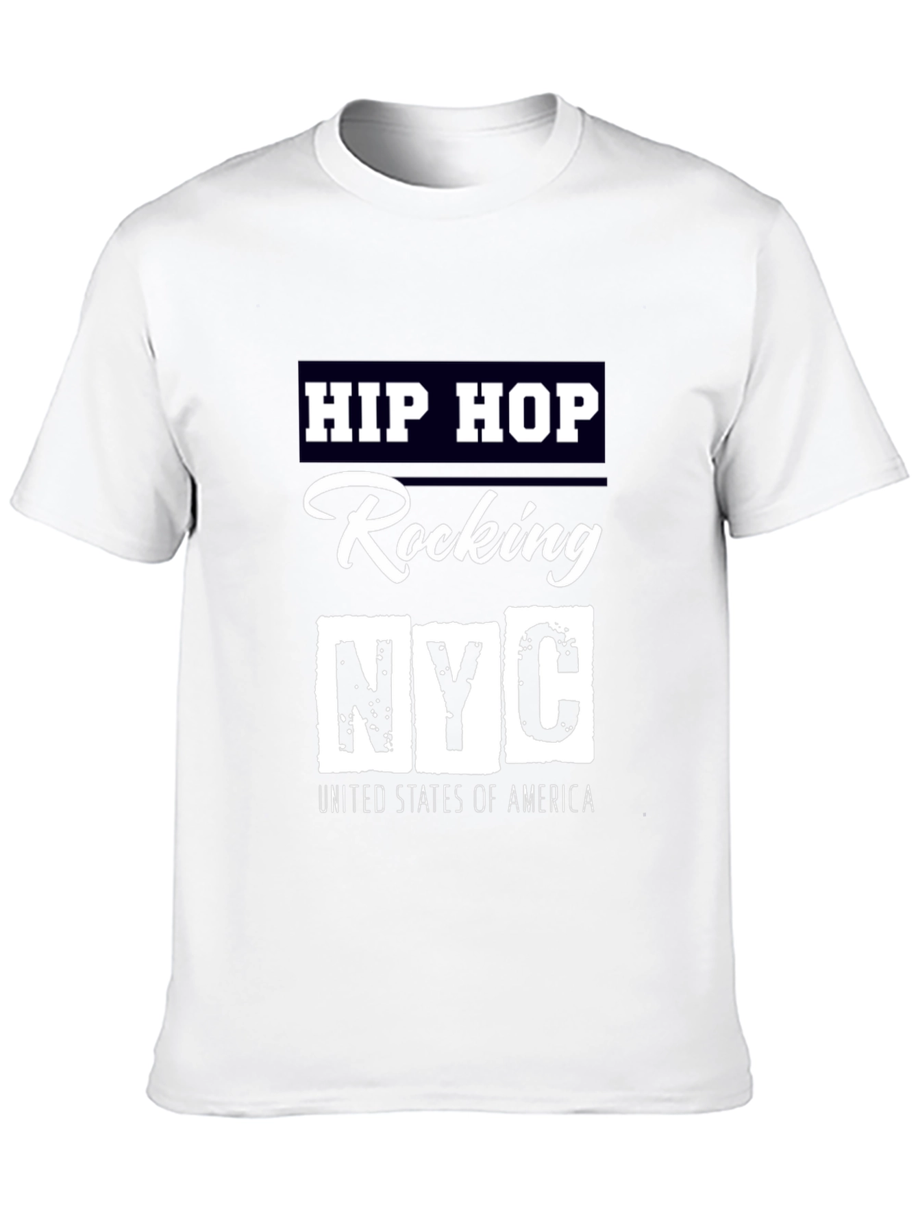 Black Hip Hop Rocking NYC T-Shirt view 10