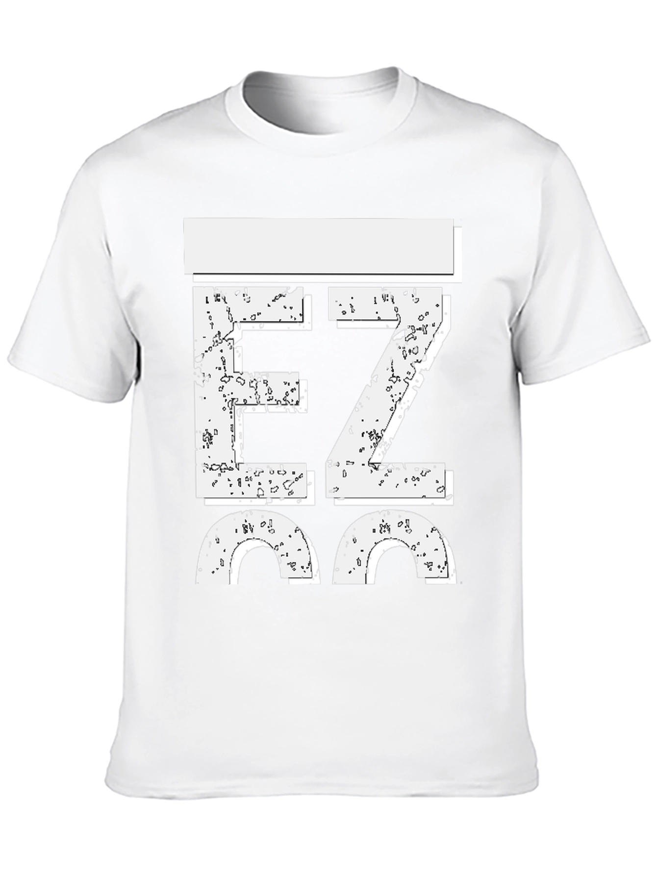 Black EZ GG Graphic T-Shirt - Black Casual Tee view 10