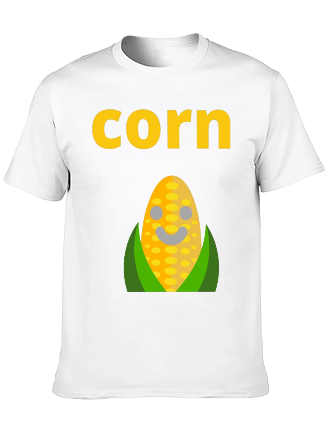 Black Corn Graphic Tee - Funny Food T-Shirt view 10