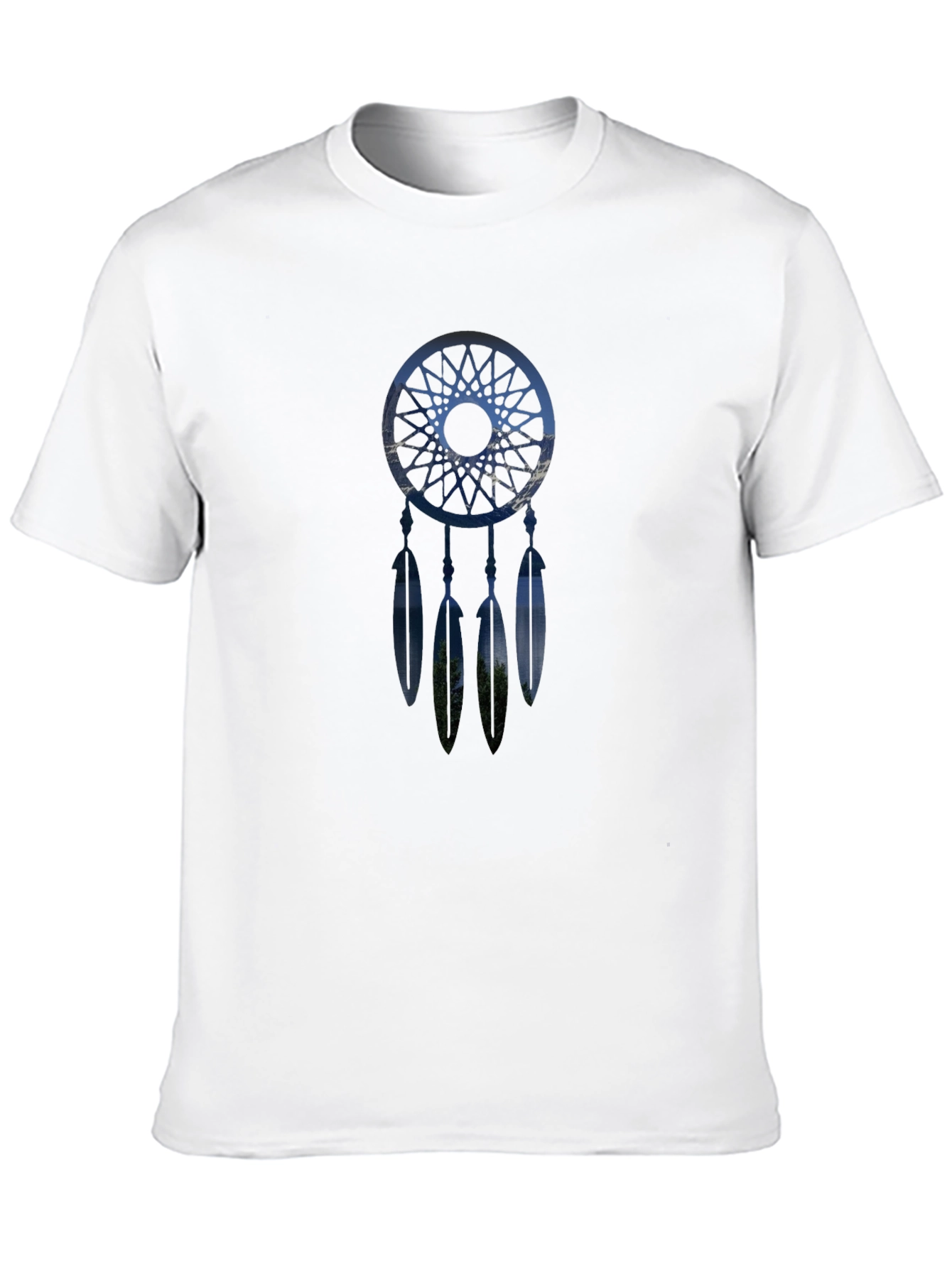Black Dreamcatcher Graphic T-Shirt - Black view 10