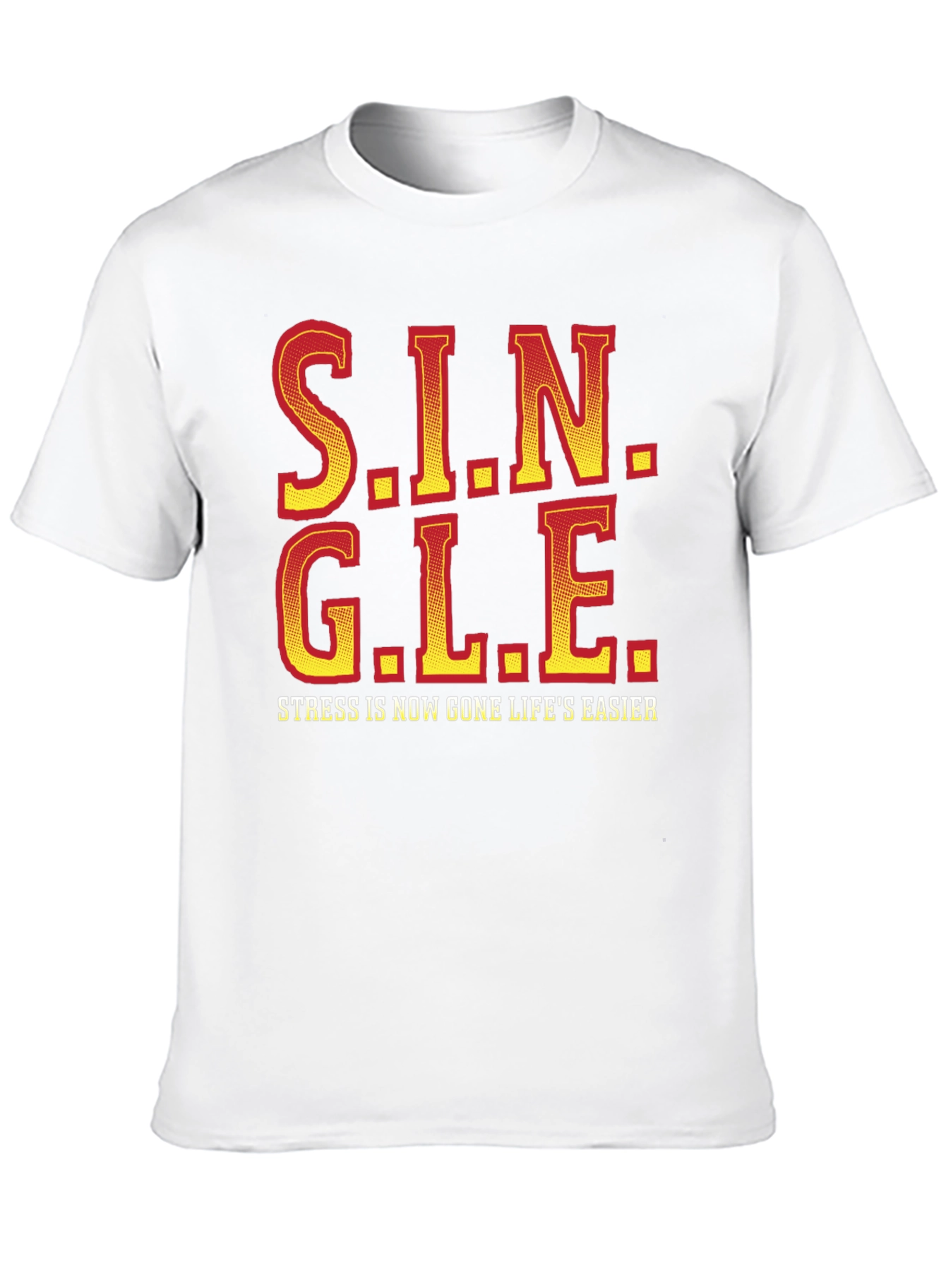 Black Single Graphic Tee - Stress Free Lifestyle Shirt view 10