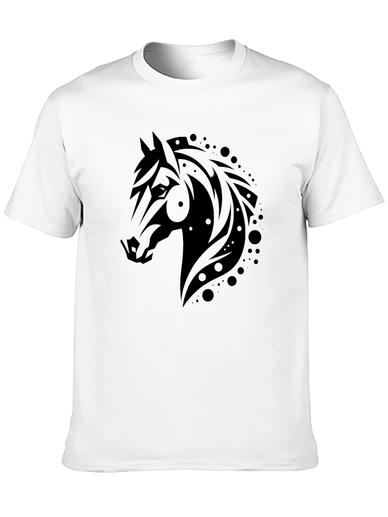 Black Black Horse Graphic T-Shirt view 10