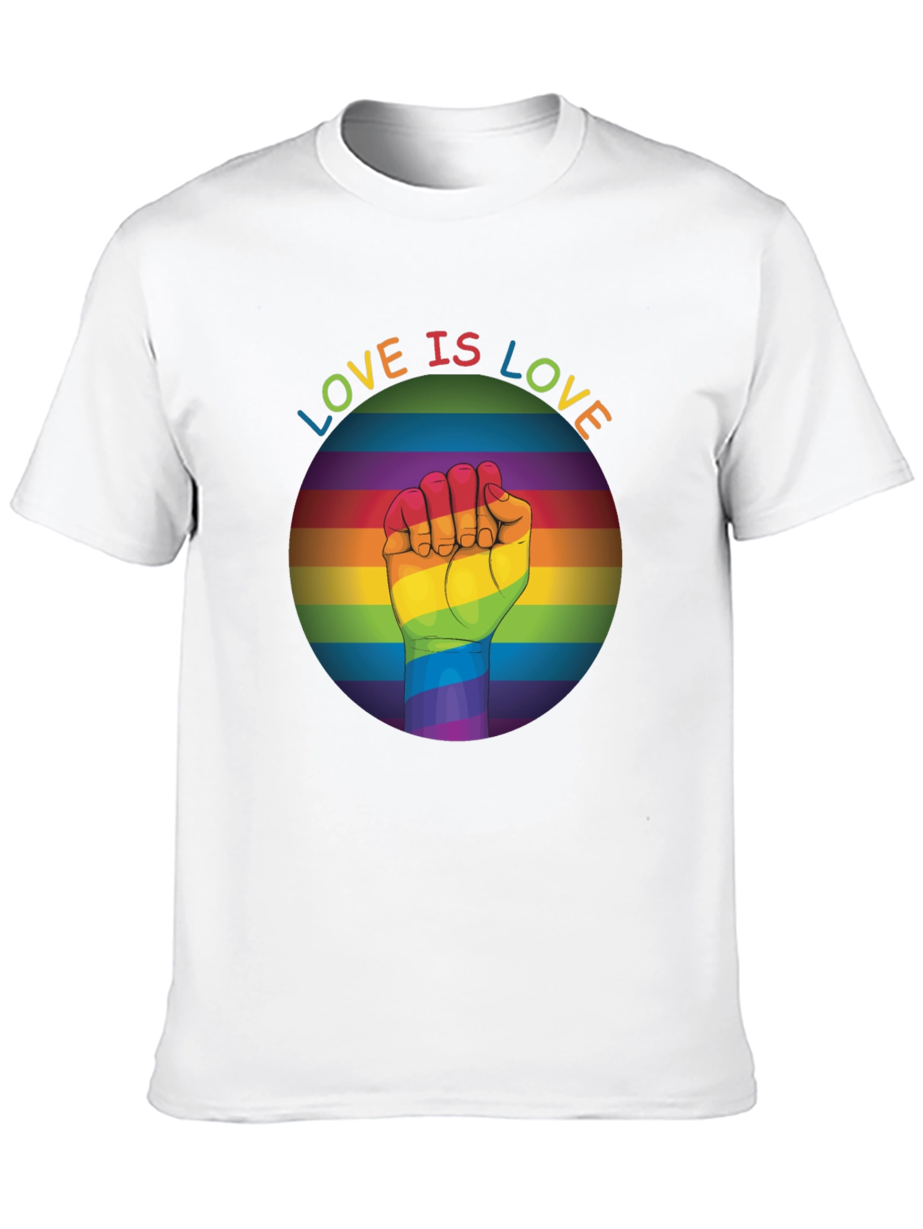 Black Love Is Love Pride T-Shirt view 10