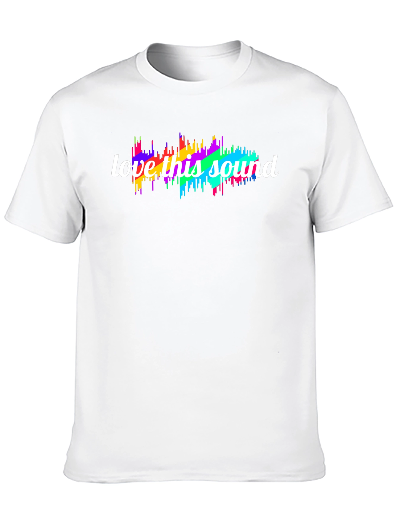 Love This Sound Graphic Tee - Vibrant Music Lover Shirt - 10