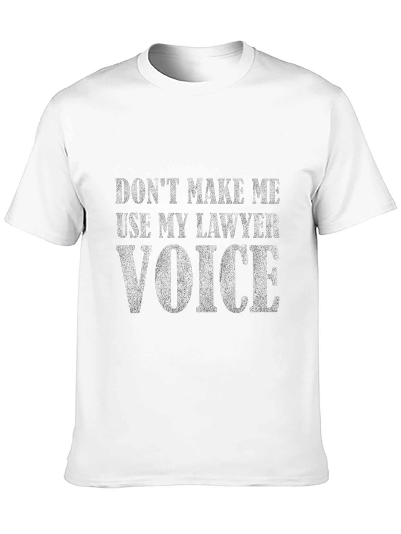 Black Lawyer Voice T-Shirt - Funny Attorney Gift Tee view 10