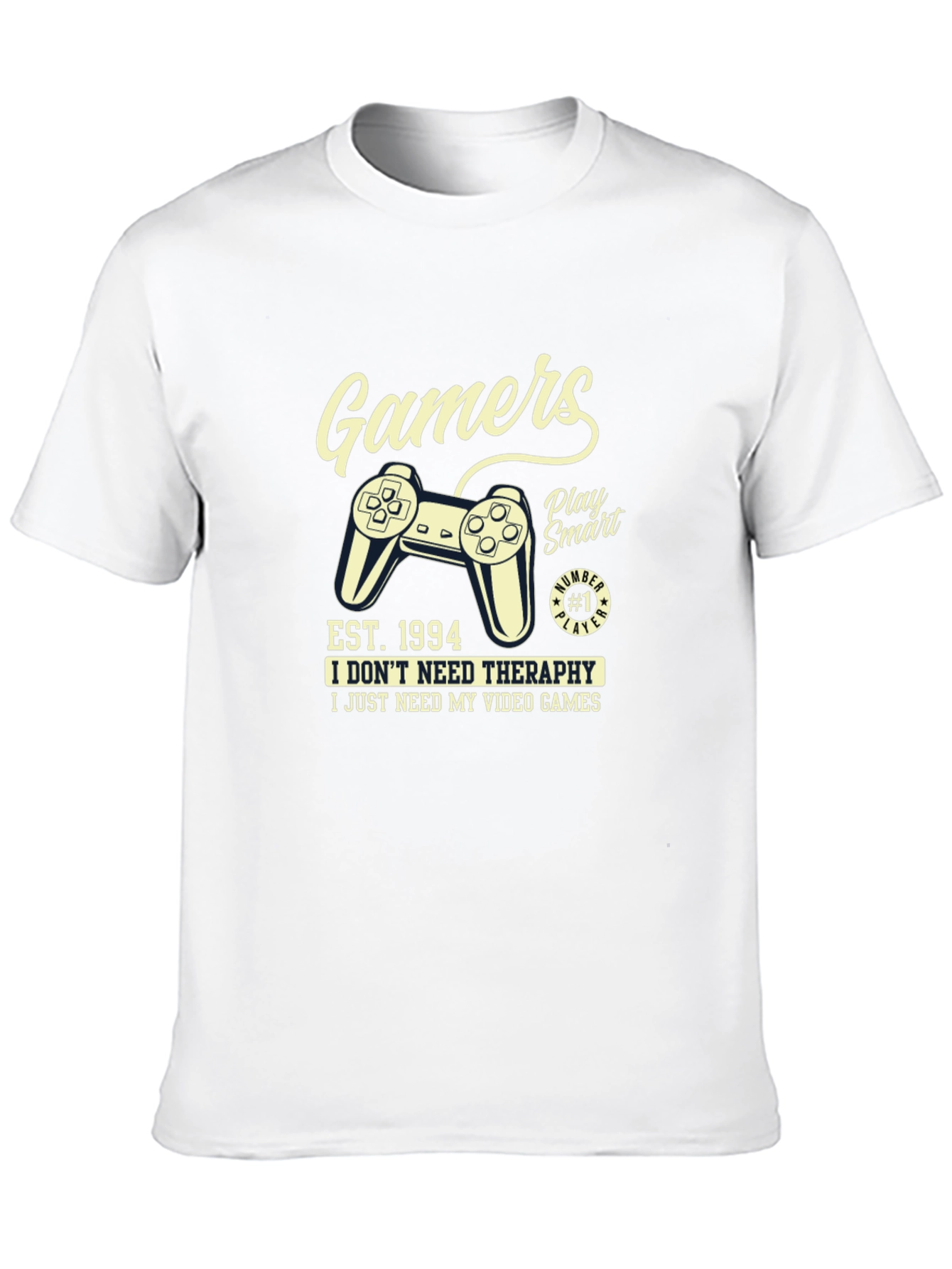 Black Gamers EST 1994 Graphic T-Shirt view 10
