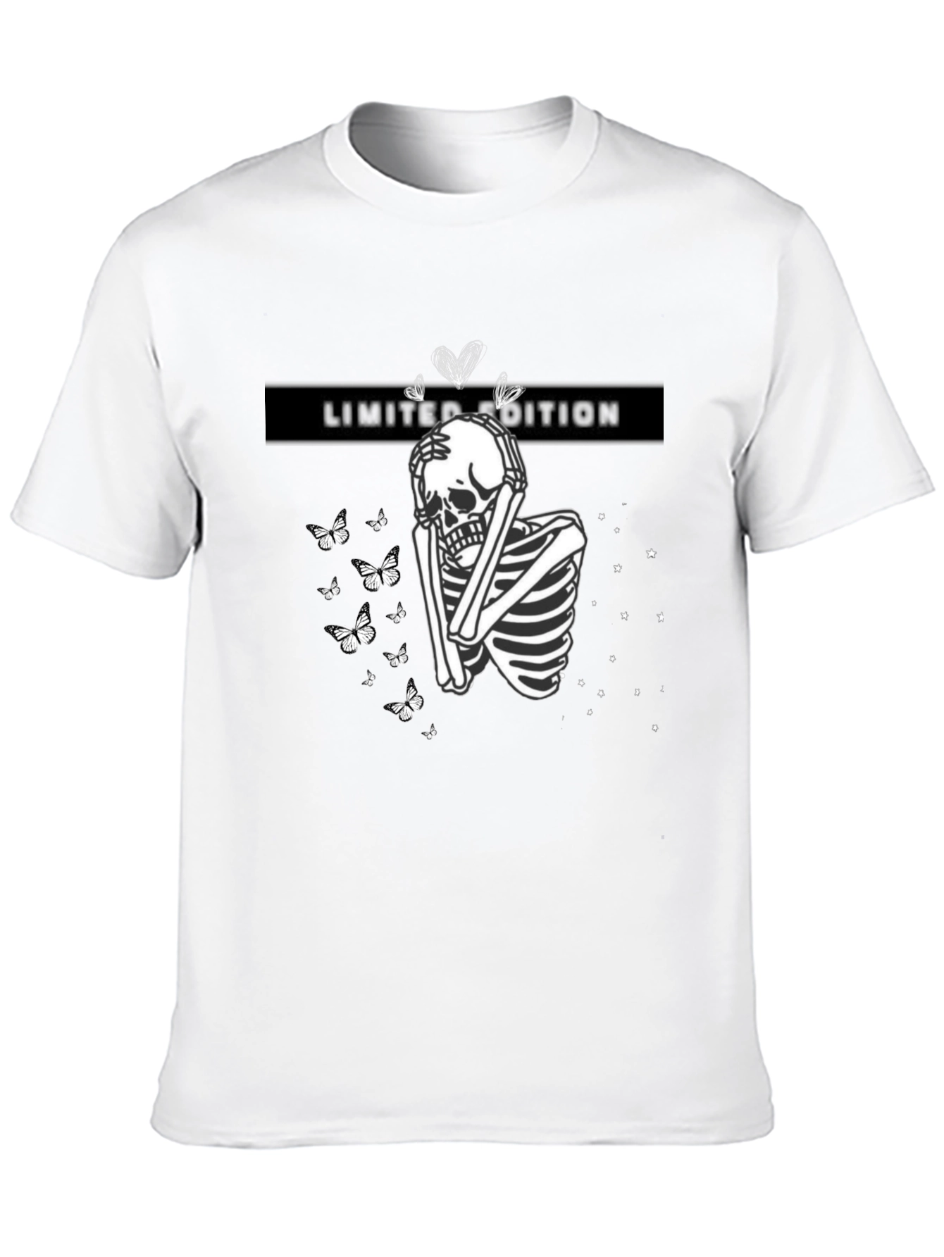 Black Limited Edition Skeleton Graphic Tee view 10