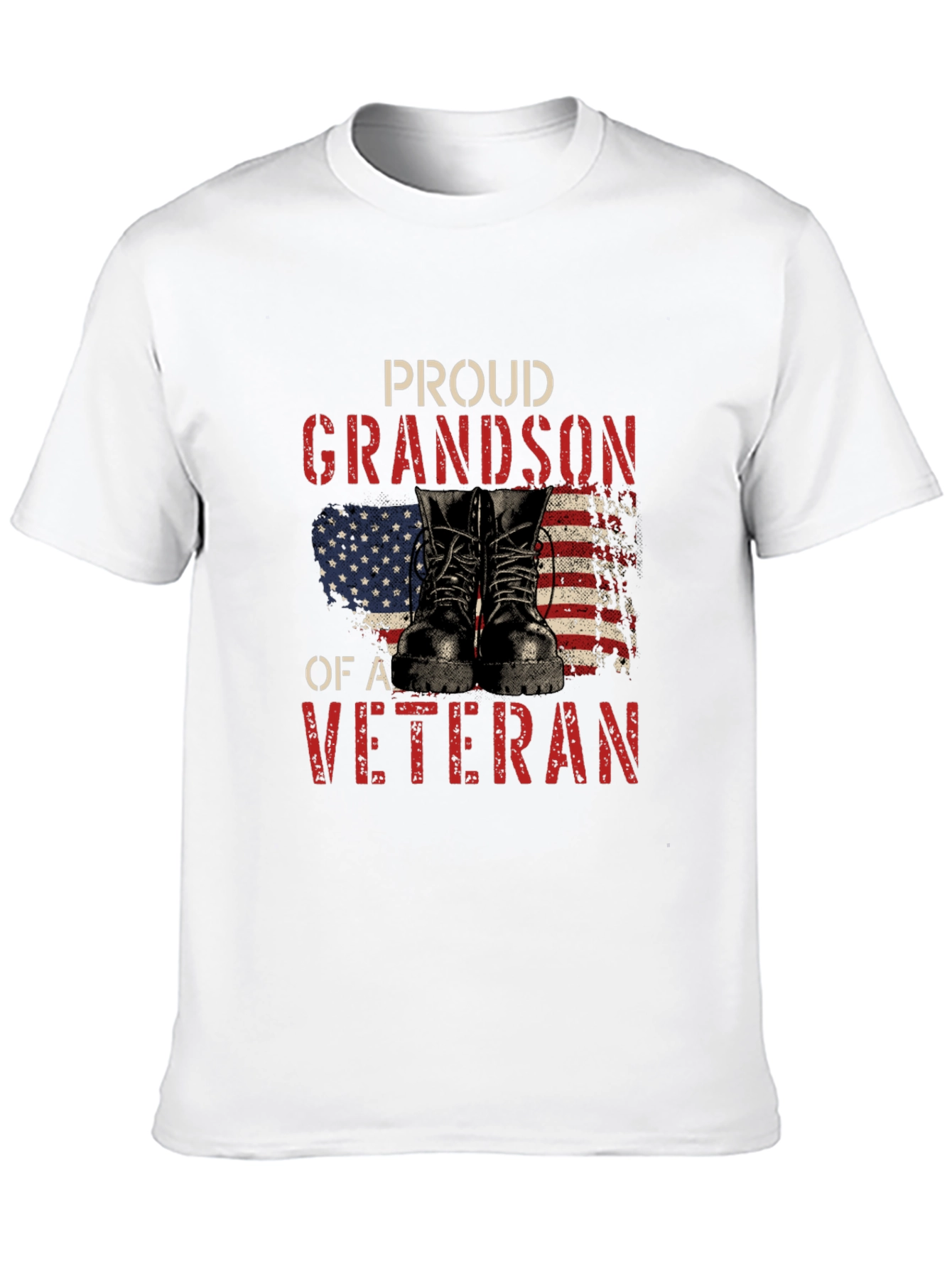 Proud Grandson of a Veteran T-Shirt - 10