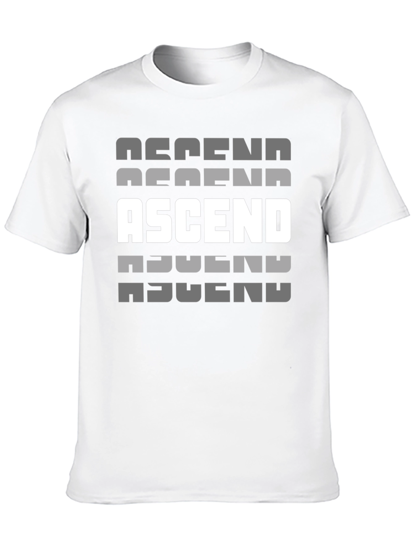 Black Ascend Graphic Print Black T-Shirt view 10