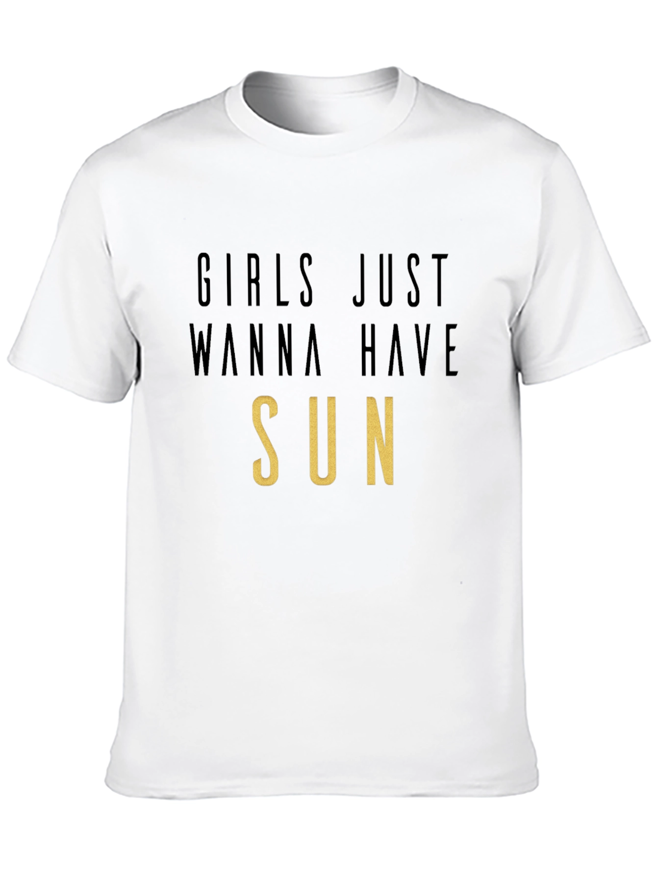 Black Girls Just Wanna Have Sun T-Shirt view 10