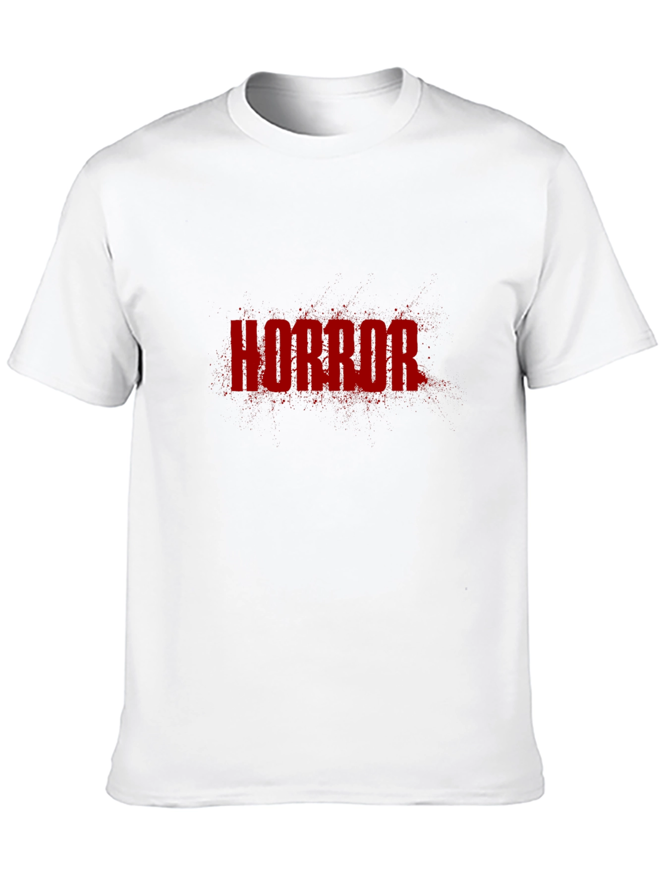 Black Horror Graphic T-Shirt - Black Tee view 10