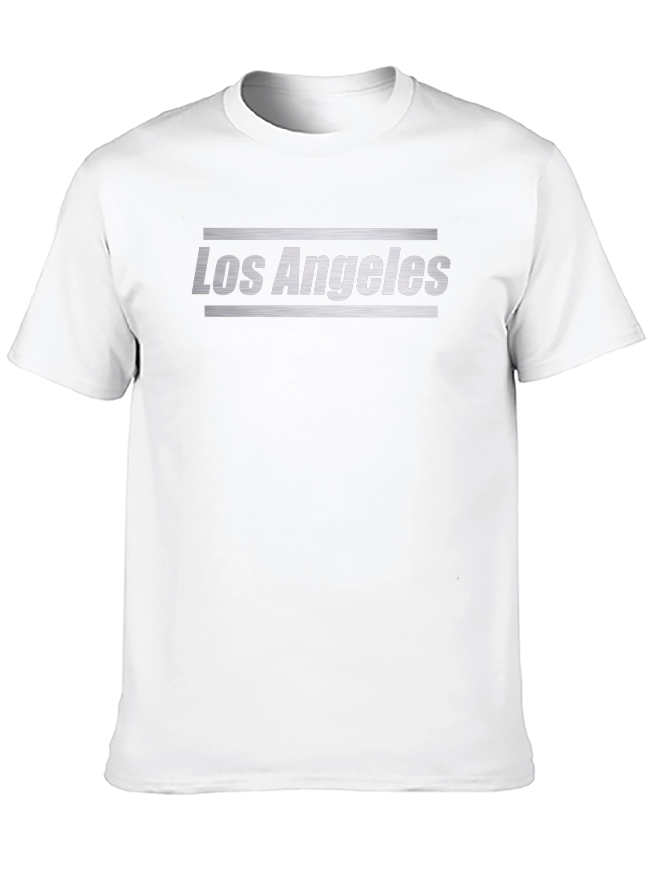 Black Los Angeles Graphic Tee - Modern City Style view 10