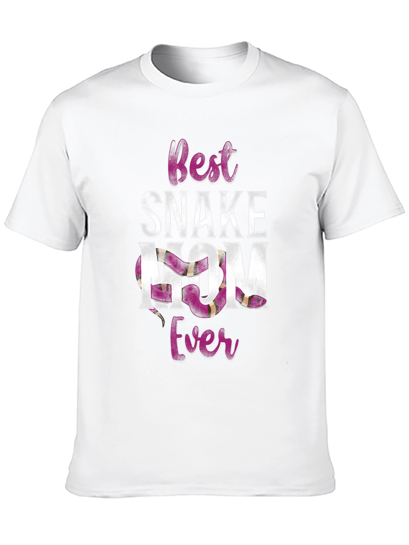 Black Best Snake Mom Ever T-Shirt view 10