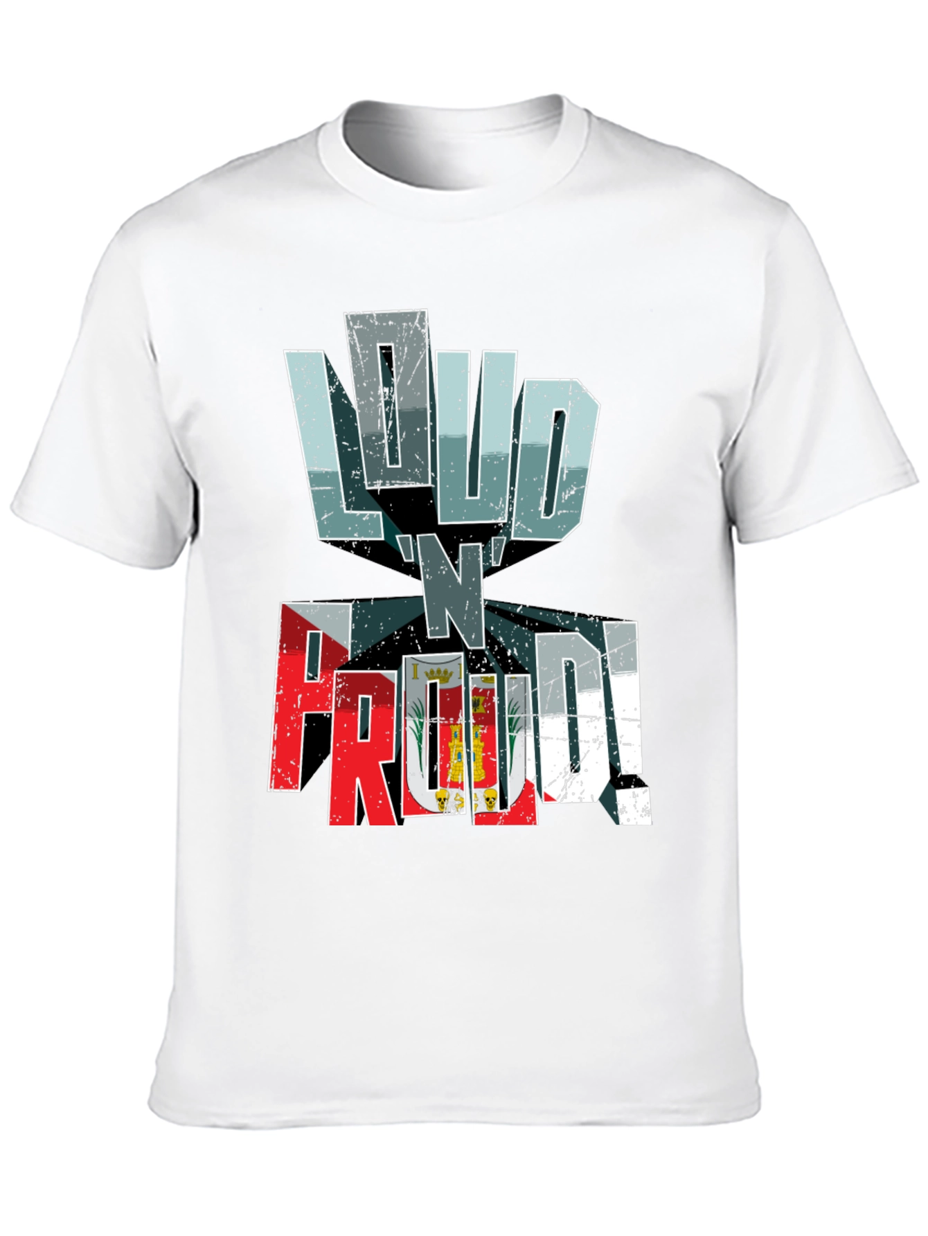 Black Loud 'N' Proud Graphic Tee - Black view 10
