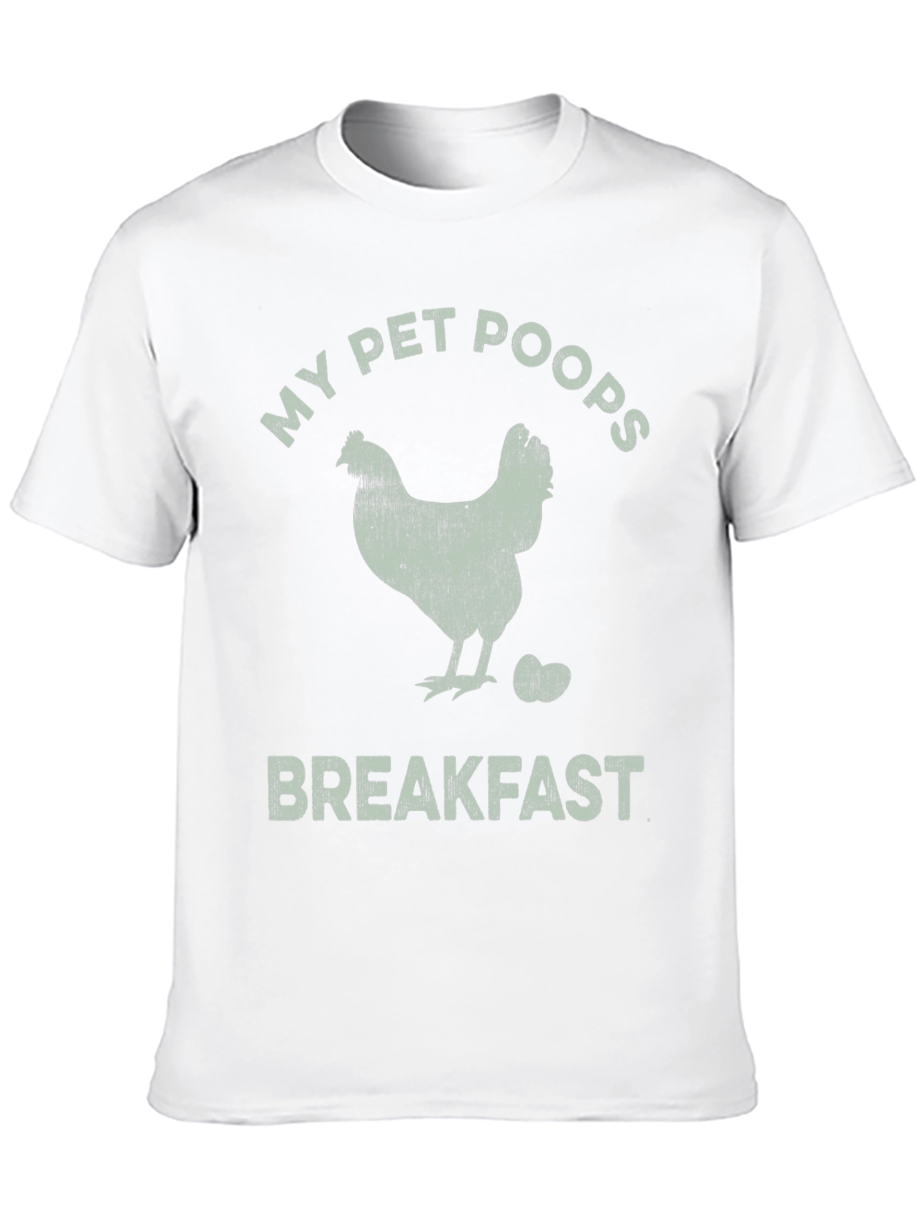 Funny Chicken Breakfast T-Shirt - 10